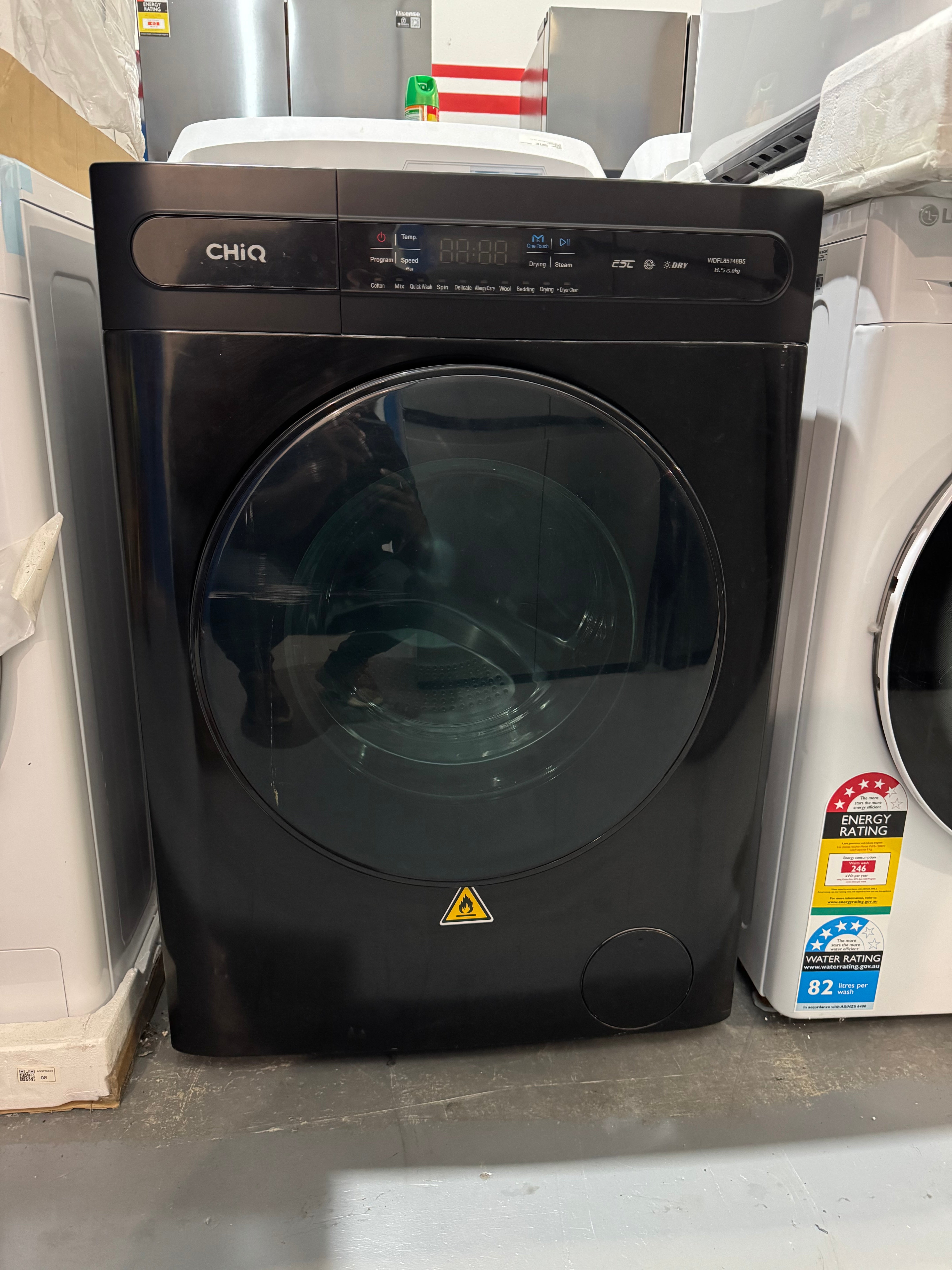 Refurbished Chiq 8.5kg washing machine