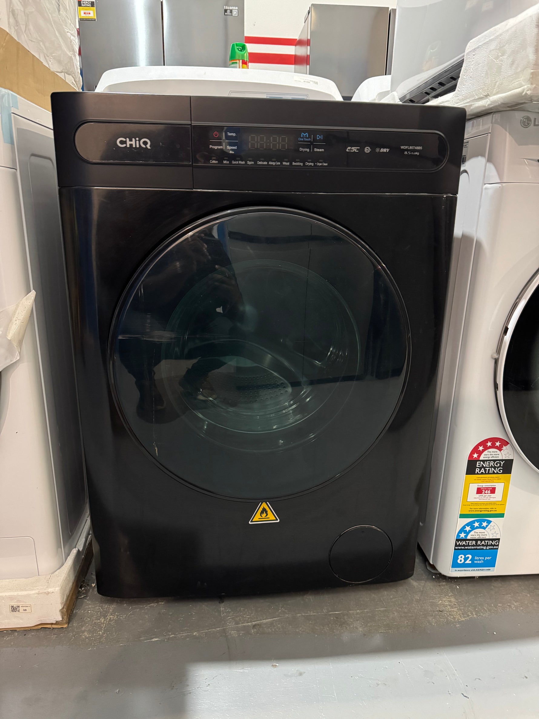 Refurbished Chiq 8.5kg washing machine
