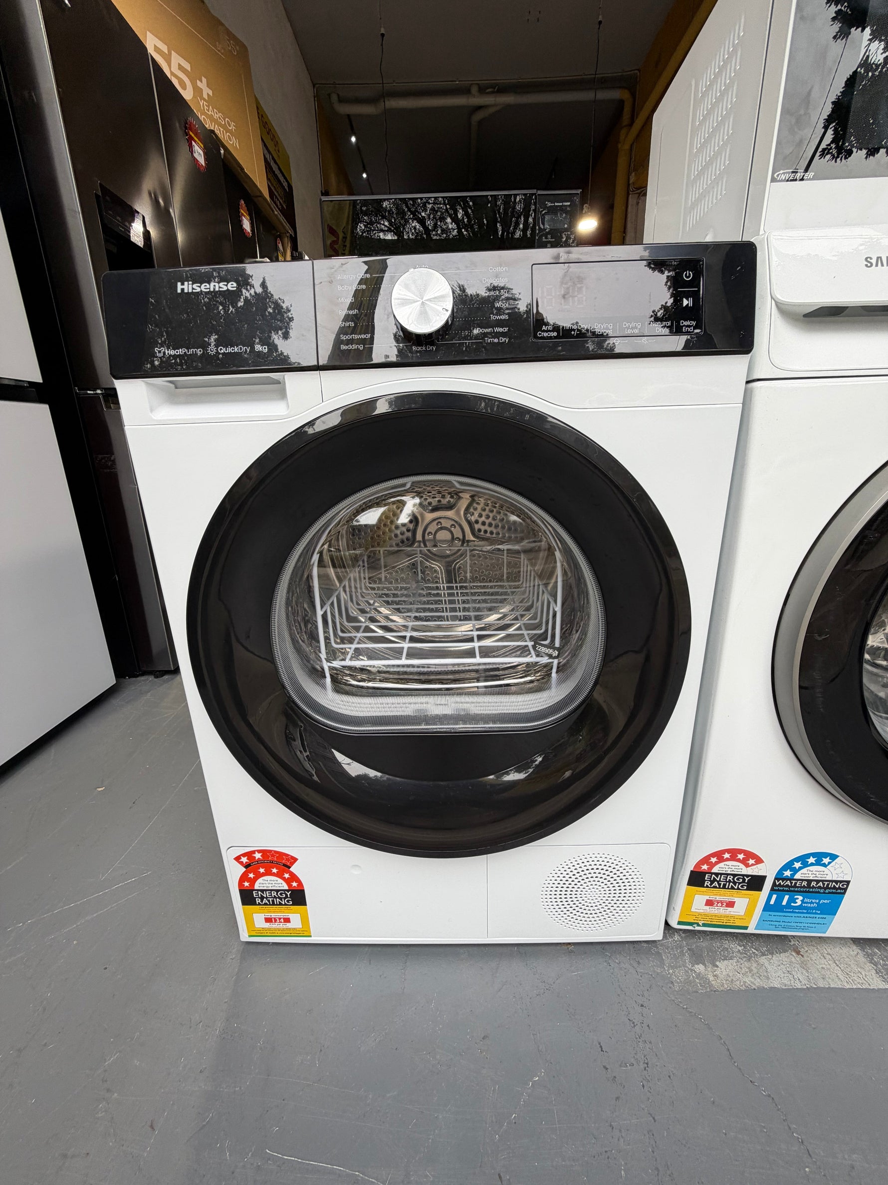 Refurbished Hisense 8 kg heat pump dryer | ALEXANDRIA