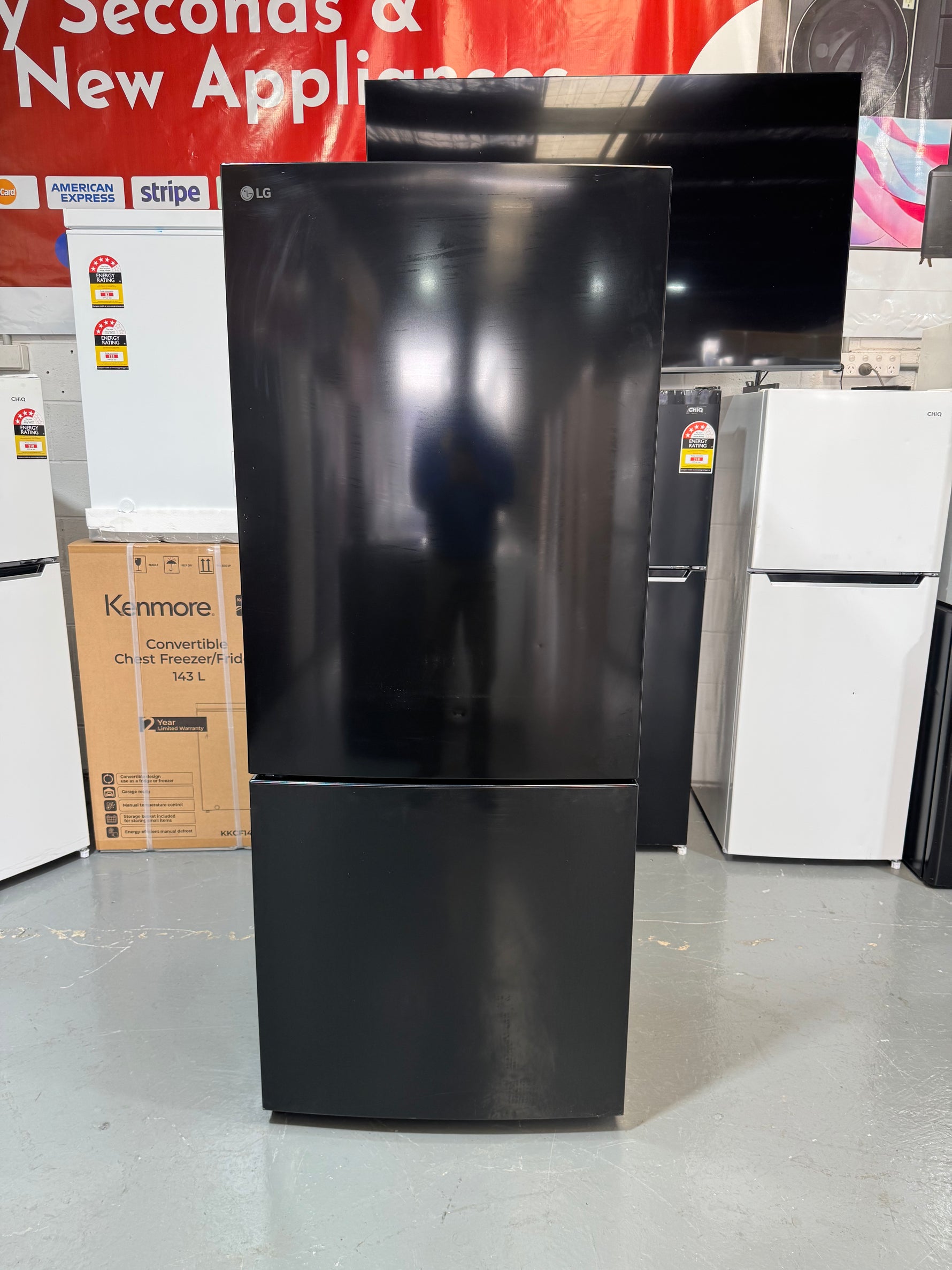 Factory Seconds LG 420L Bottom Mount Refrigerator GB-455BLE
