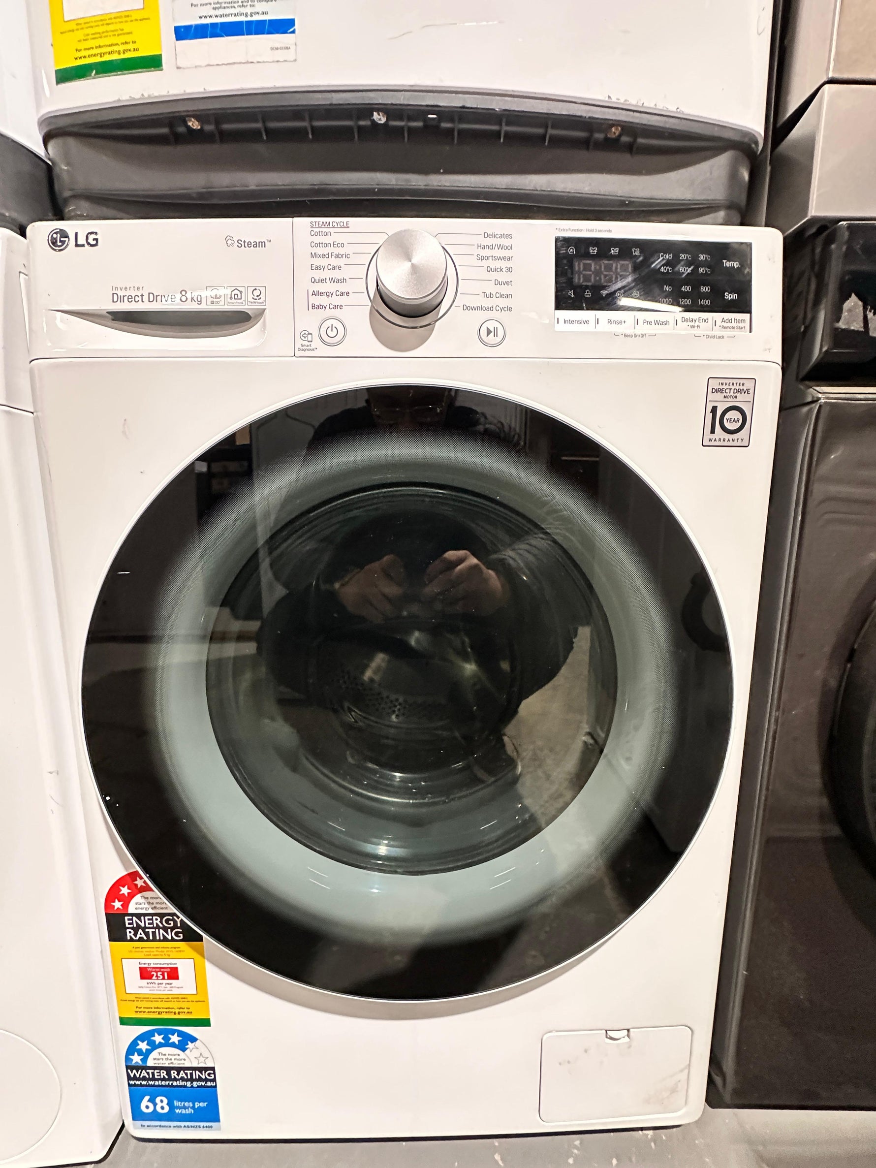 LG 8kg Front Loader Washer – Refurbished