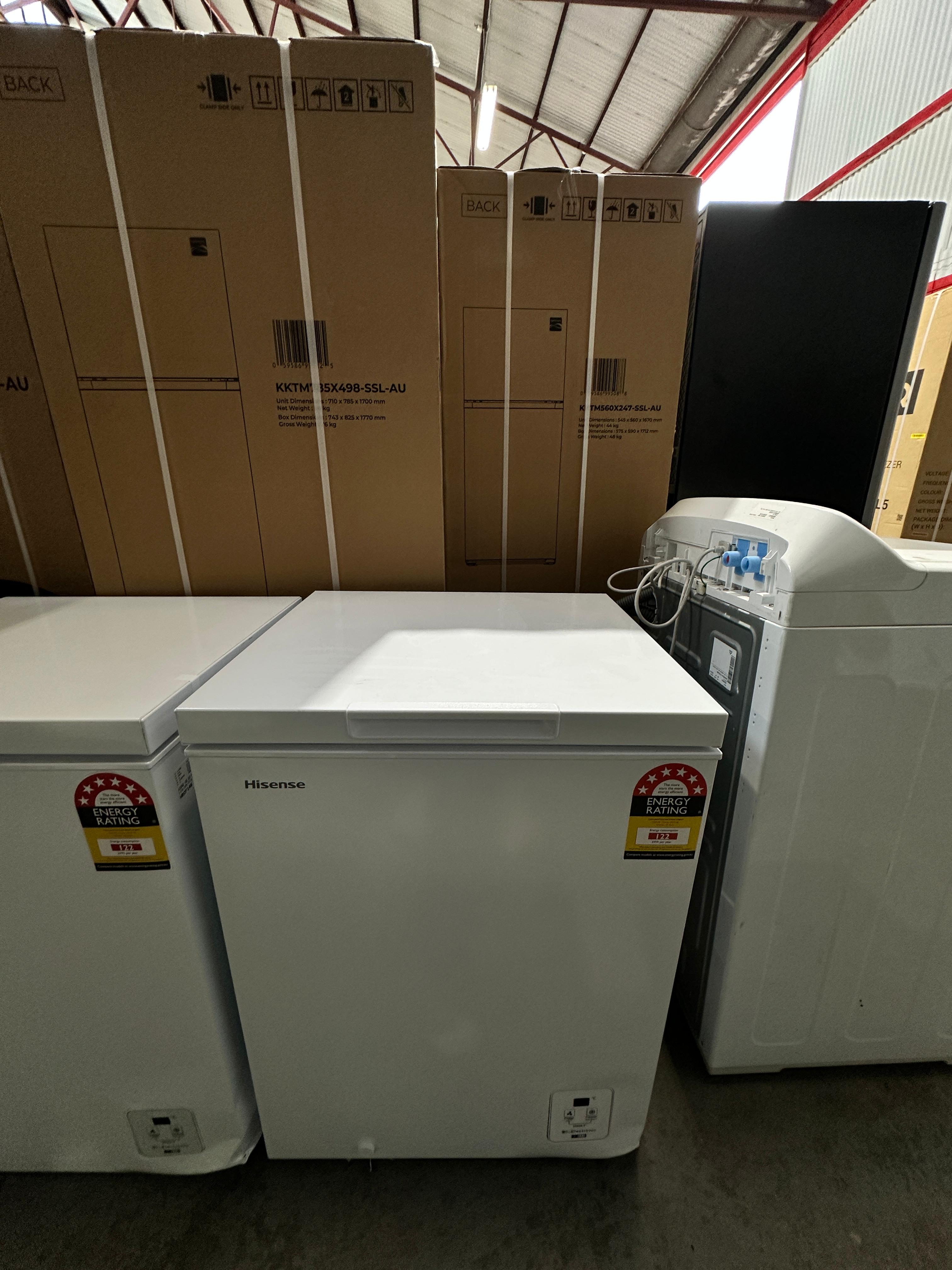 Hisense 145L Hybrid Chest Freezer – Factory Seconds