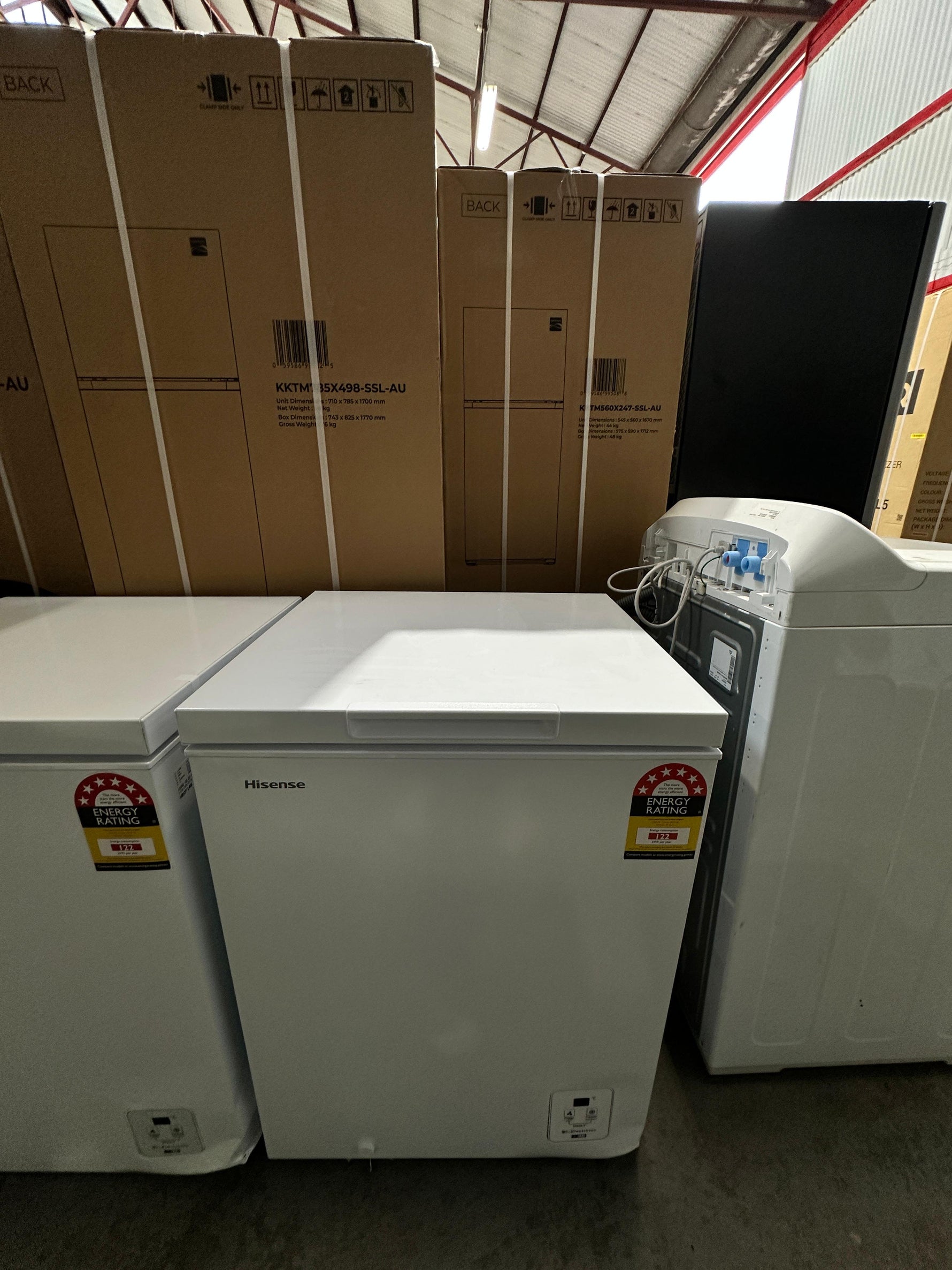 Hisense 145L Hybrid Chest Freezer – Factory Seconds