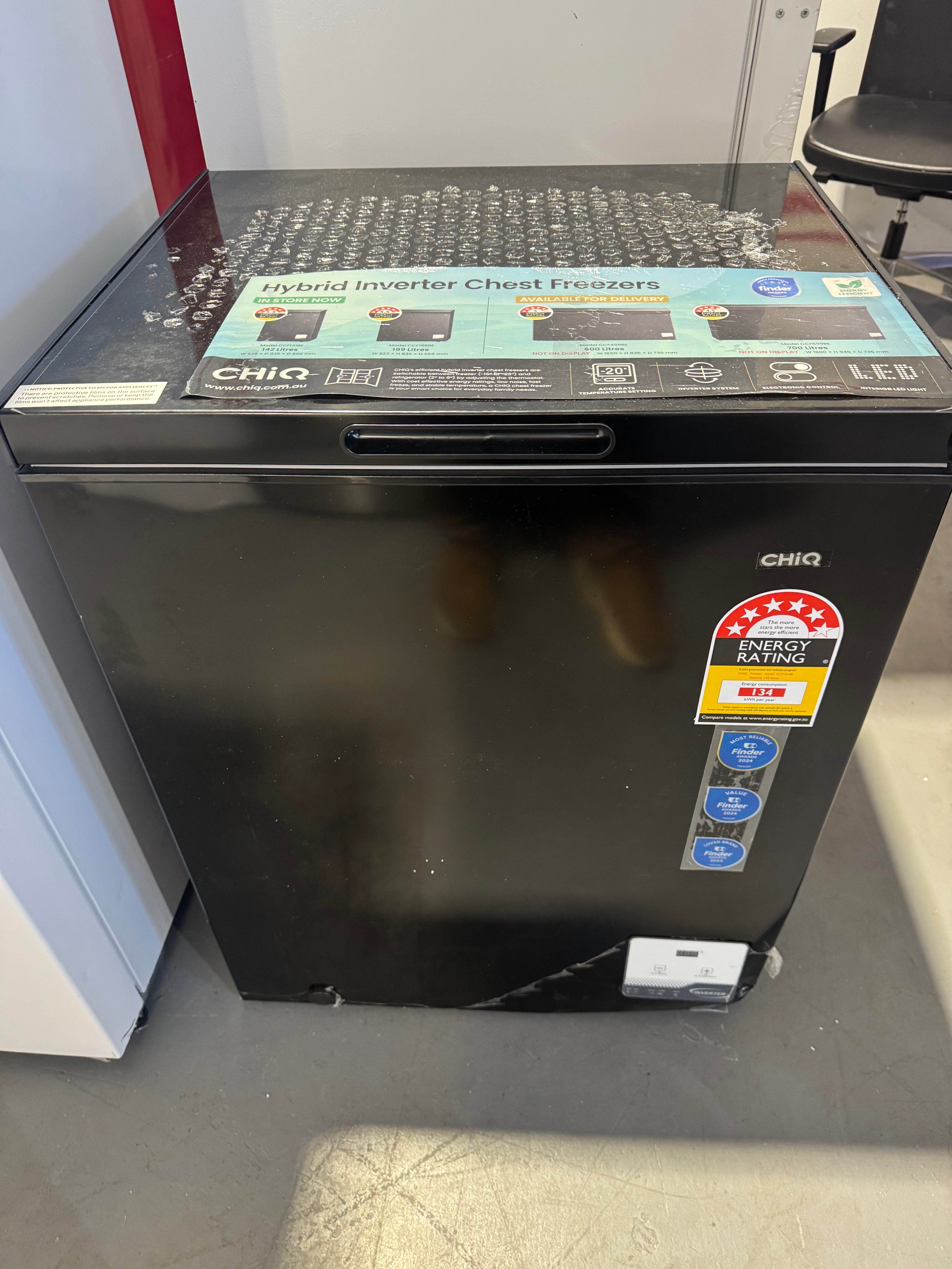 Factory seconds Chiq 142 litres chest freezer | PERTH