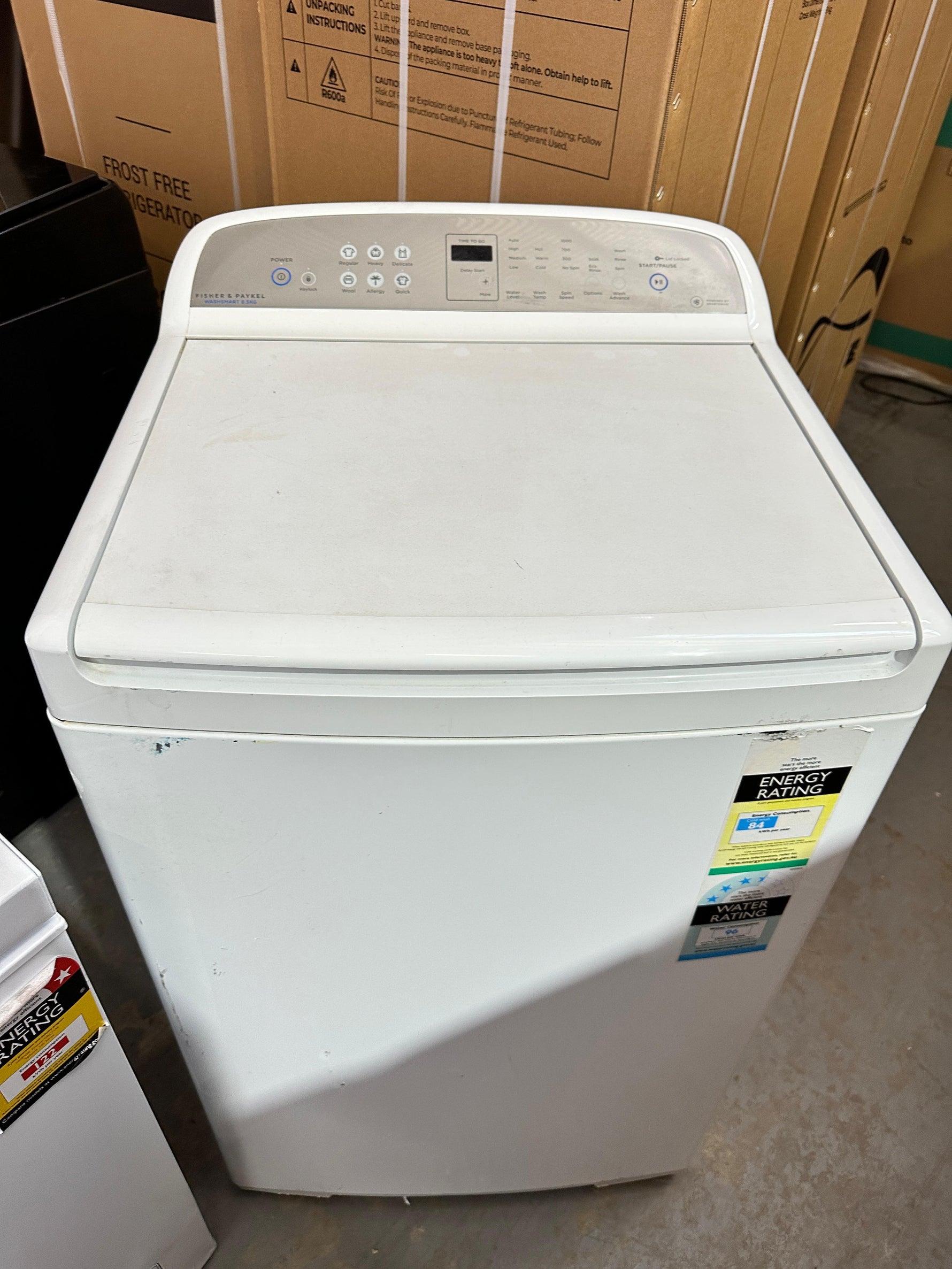 Refurbished Fisher & Paykel 8.5kg Top Load Washing Machine | ADELAIDE