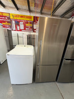 Refurbished Combo Fisher & Paykel 402 ltr bottom mount fridge freezer and Fisher And Paykel 8 kg top loader washer