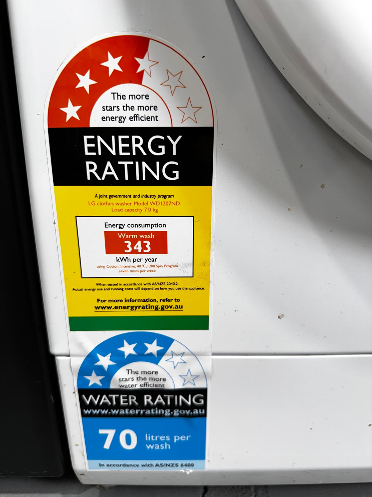 LG 7kg Front Load Washing Machine – Refurbished | ADELAIDE