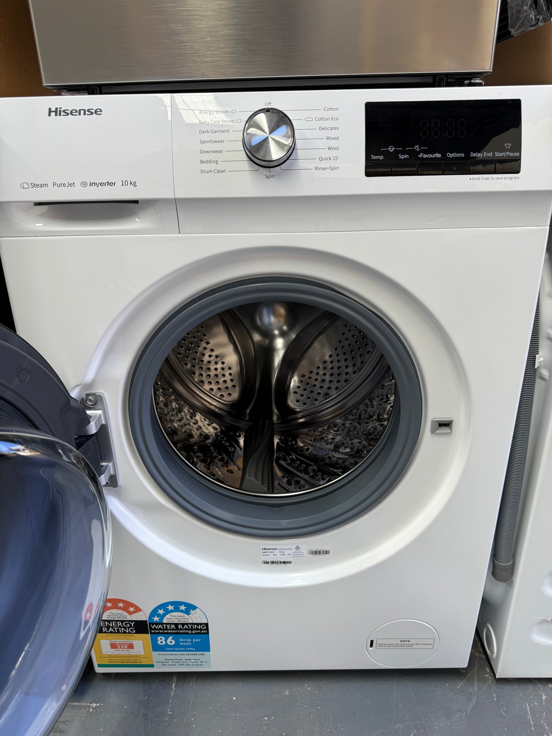 Hisense 10kg Front Load Washing Machine – Refurbished | HWFY1014