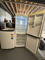Refurbished Lg 310 bottom mount fridge freezer & Lg 8.5 kg top loader washer