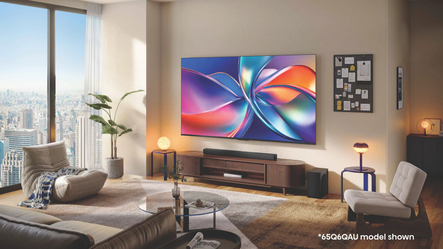 Hisense 65″ QLED 4K Smart TV – 65Q6QAU – Refurbished