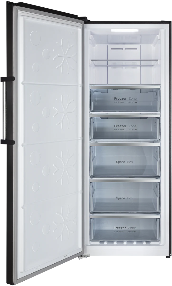 CHiQ 380L Vertical Hybrid Fridge Freezer – Brand New