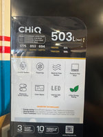 Factory Seconds CHiQ 503L Quad Door Fridge Freezer – Black Steel Finish | PERTH