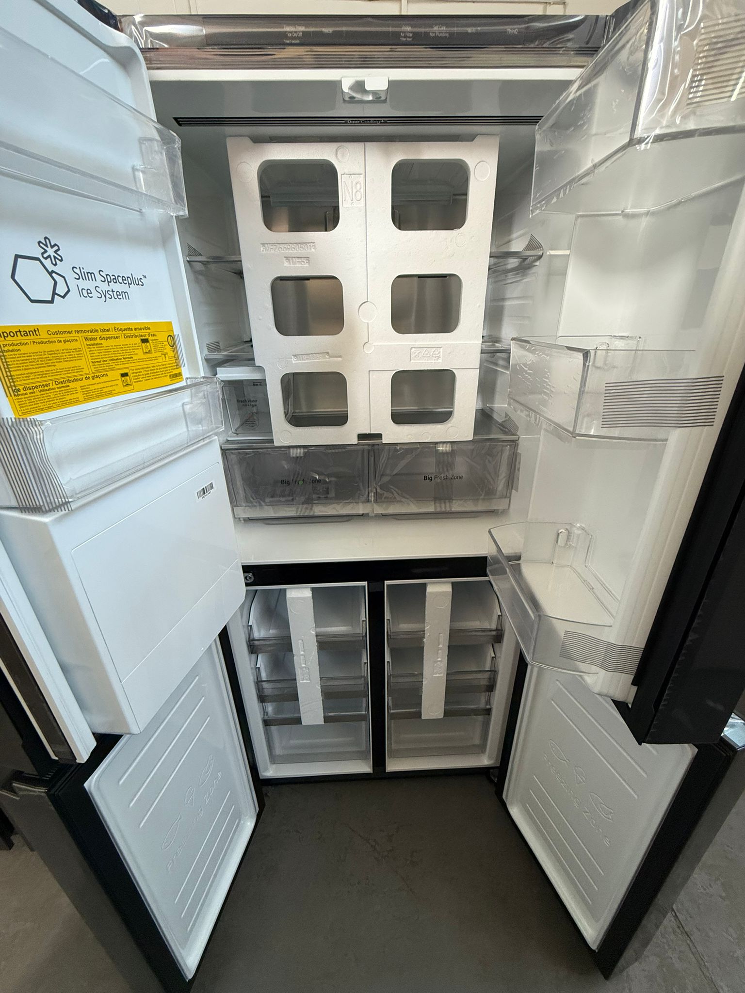 Factory Second LG 506 L French Door Refrigerator (GF-L500MBL) | ADELAIDE