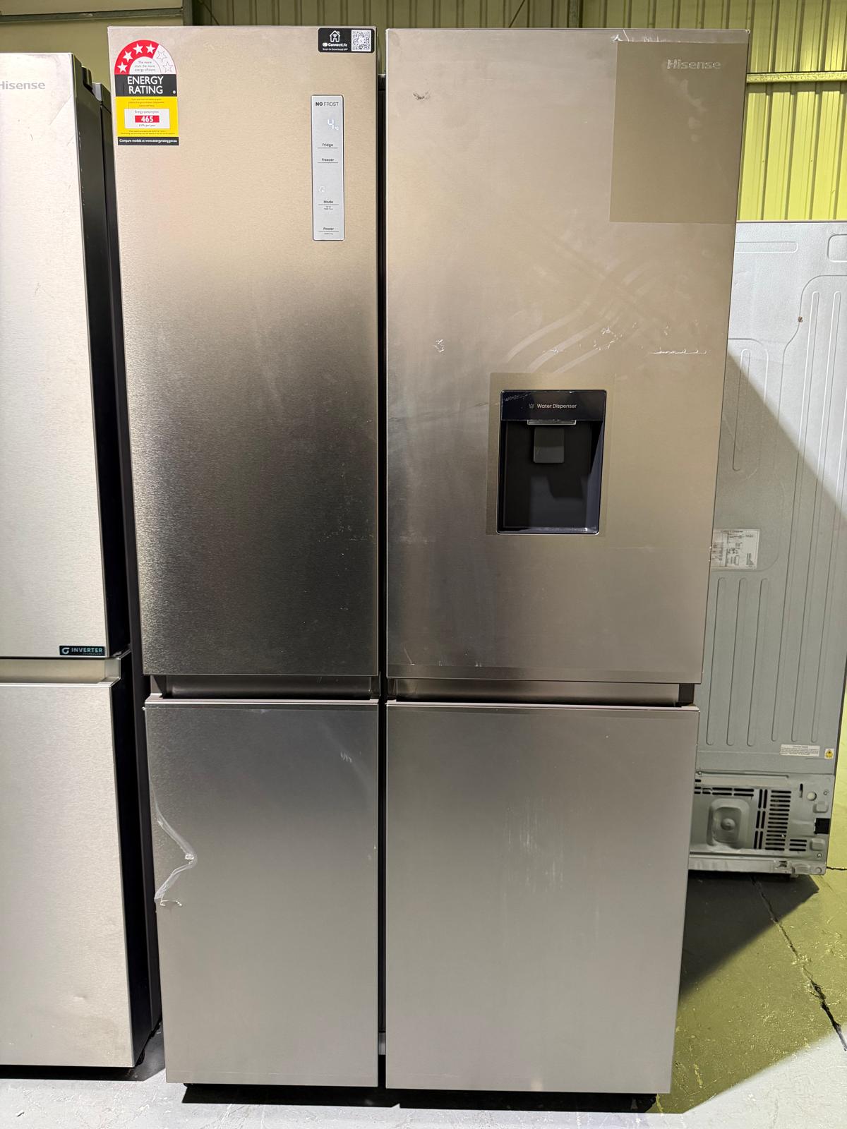 Hisense 649L Side-by-Side Refrigerator – HRSBS649SW – Refurbished – Spacious & Modern