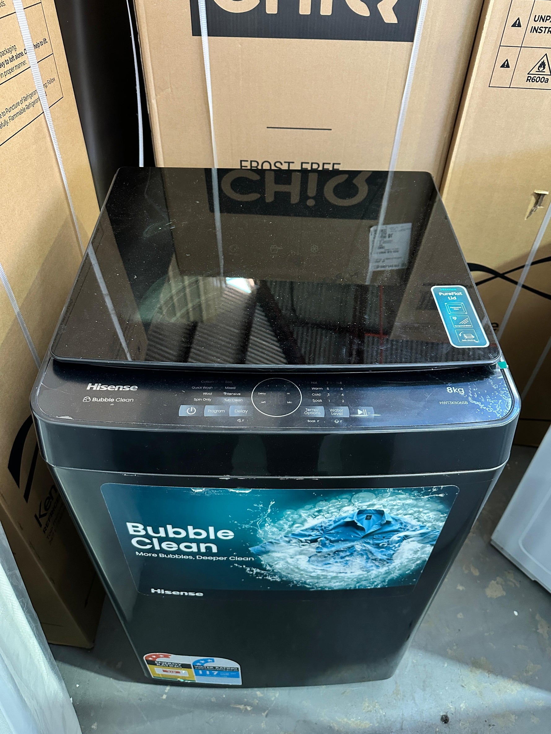 Refurbished Hisense 8kg Top Load Washing Machine | ADELAIDE