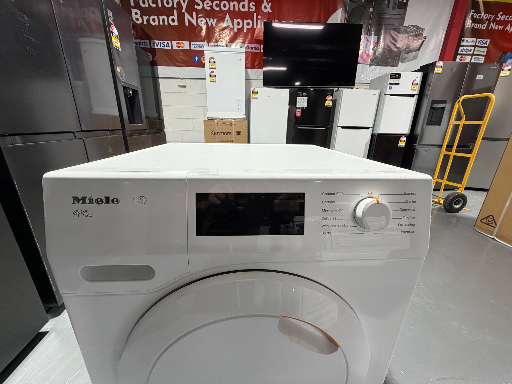 Refurbished Miele 7 kg Heat Pump Dryer Model No -TCE630WP