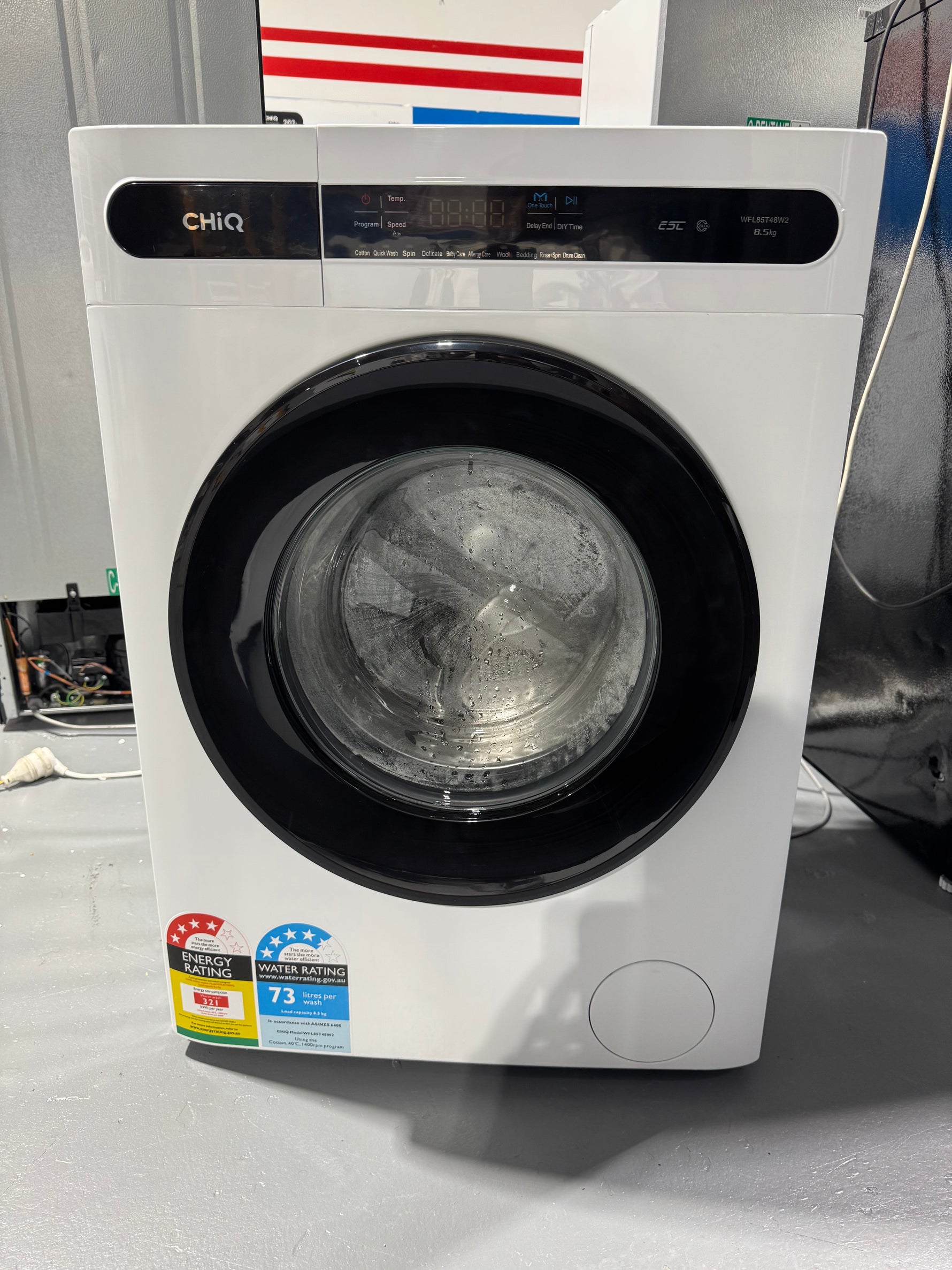 Refurbished Chiq 8.5kg washing machine