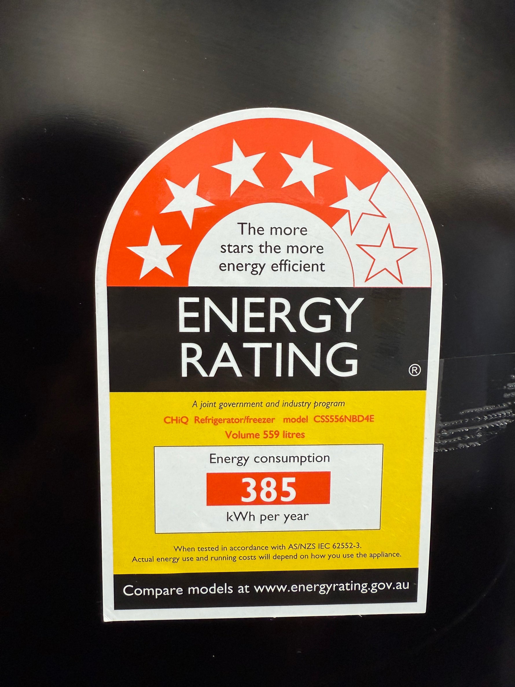 CHiQ 556L Side‑by‑Side Fridge – Near to New | CSS556NBD4E