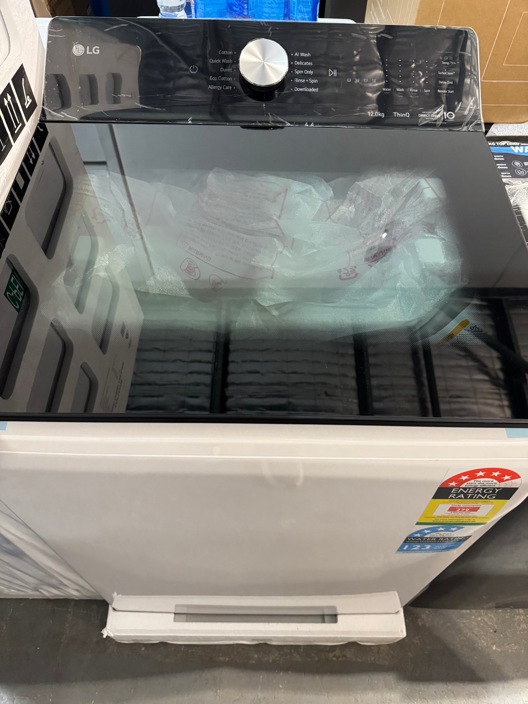 Factory seconds LG 12 kg washing machine
