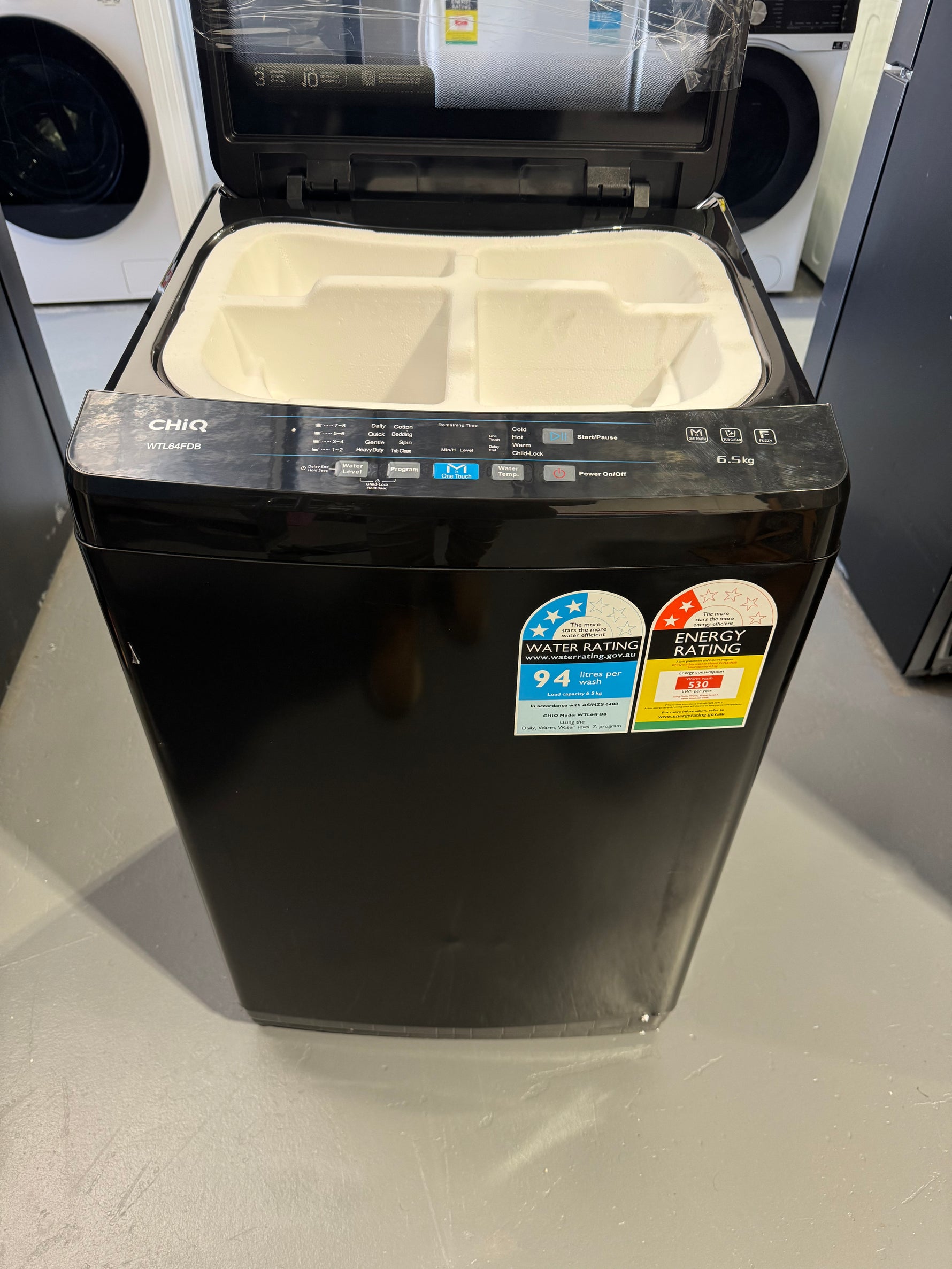 Factory seconds Chiq 6.5kg washing machine