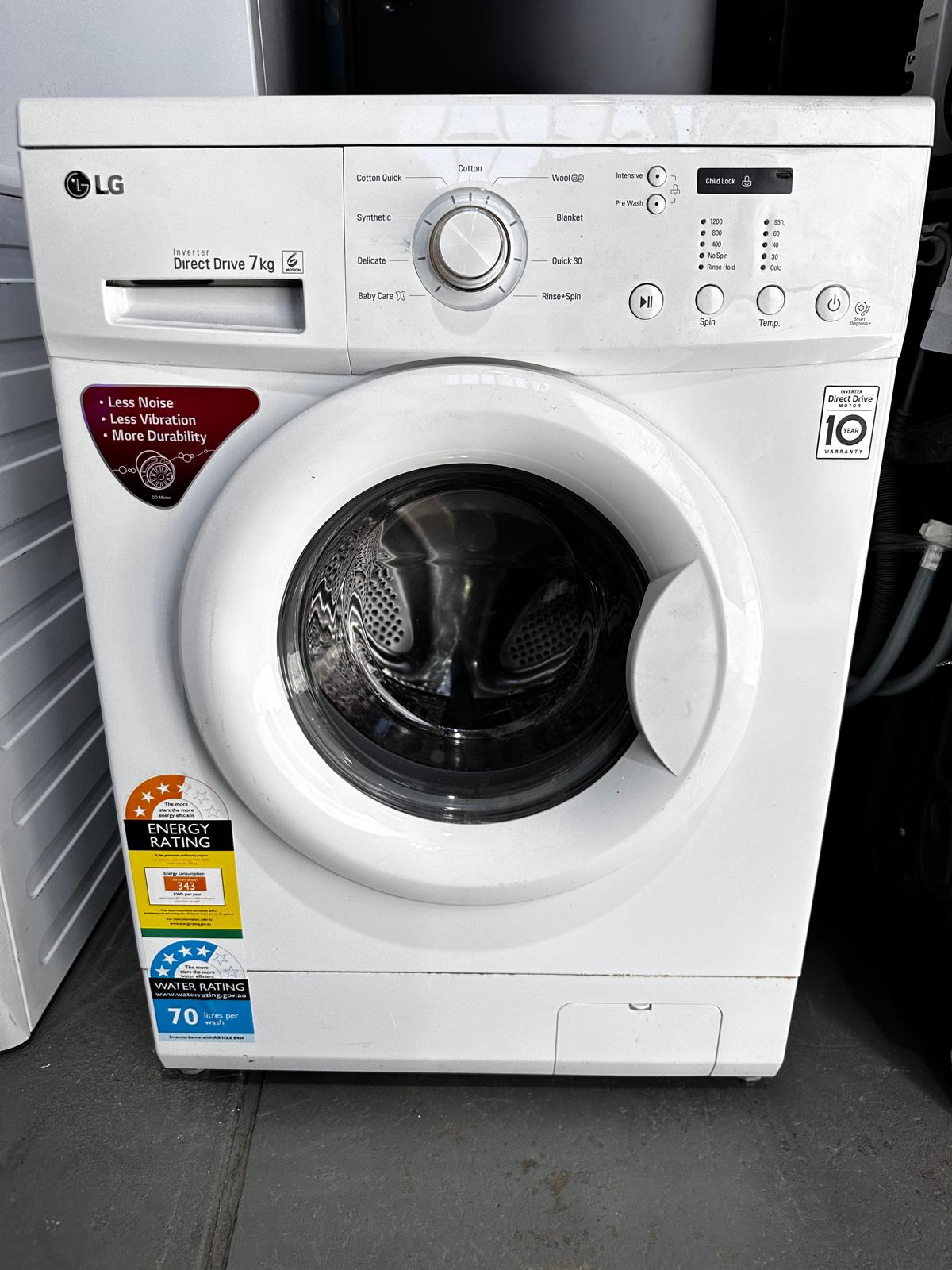 LG 7kg Front Load Washing Machine – Refurbished | ADELAIDE