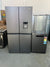 Factory seconds Haier 623 Litres Quad Fridge Freezer HRF680ypc and Haier 15 Place settings Dishwasher HDW15F3BI