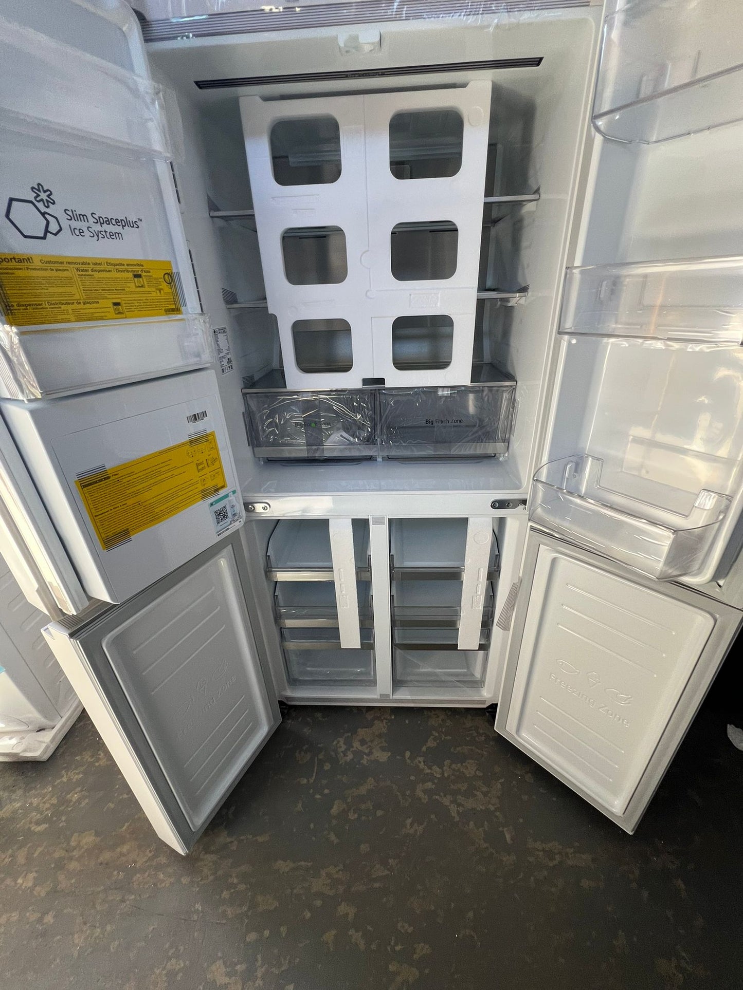 Factory Second LG 506 L French Door Fridge Freezer | ADELAIDE