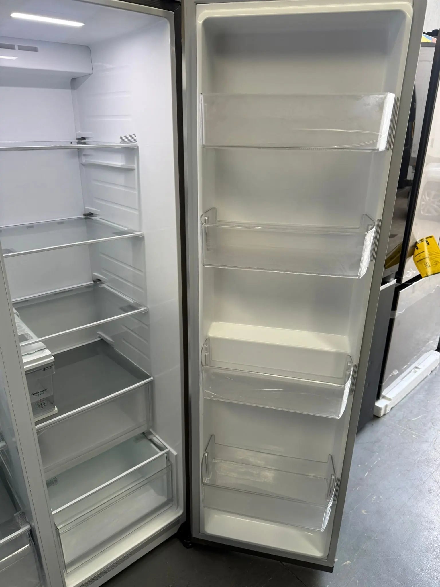 641L Side by Side Fridge Freezer Stainless Steel – Factory Seconds