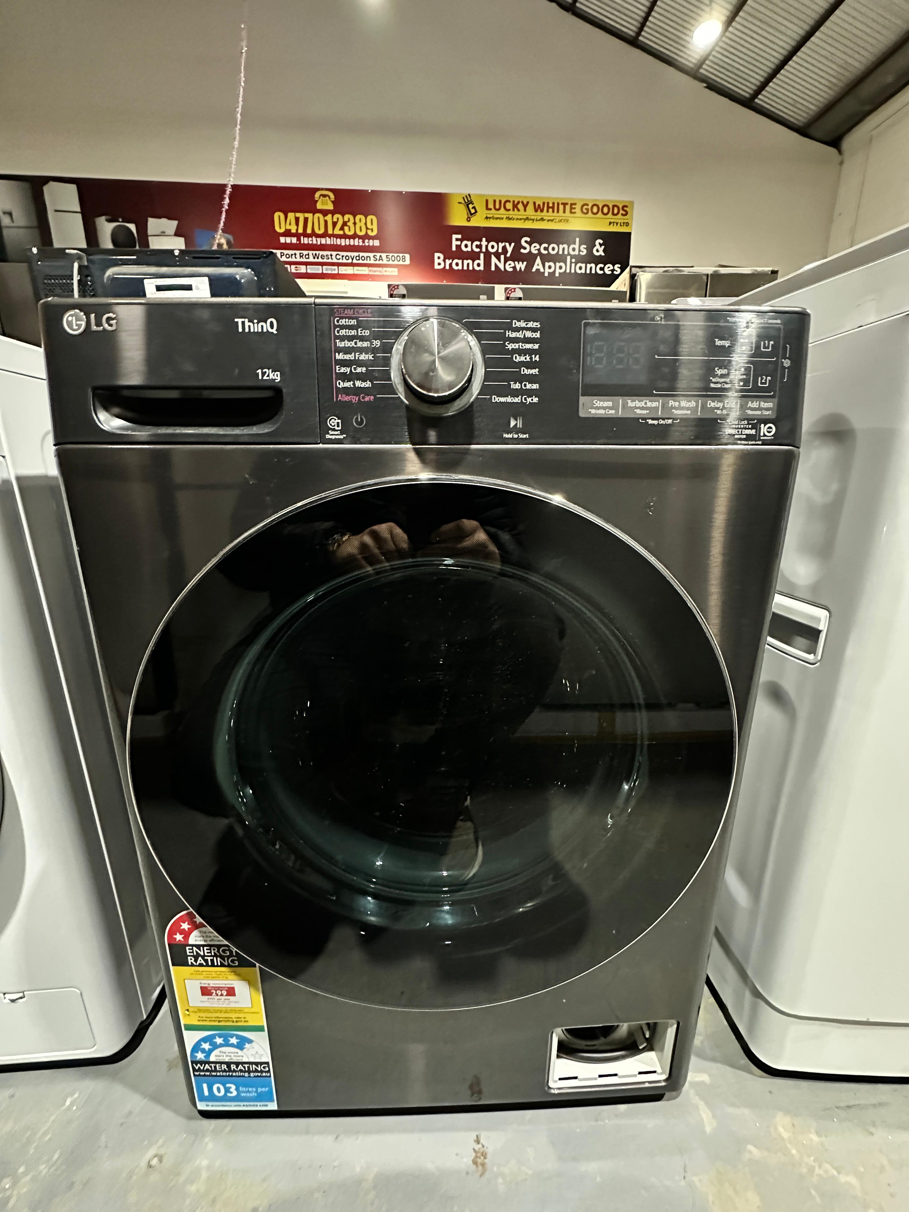 LG 12kg Front Load Washer – Refurbished