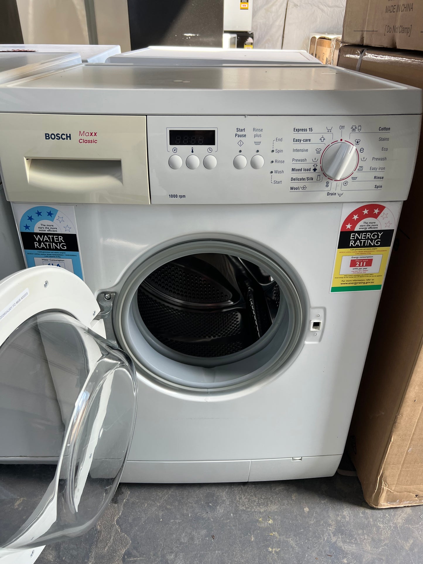 Refurbished Bosch 6.5 Kg Washing Machine | ADELAIDE