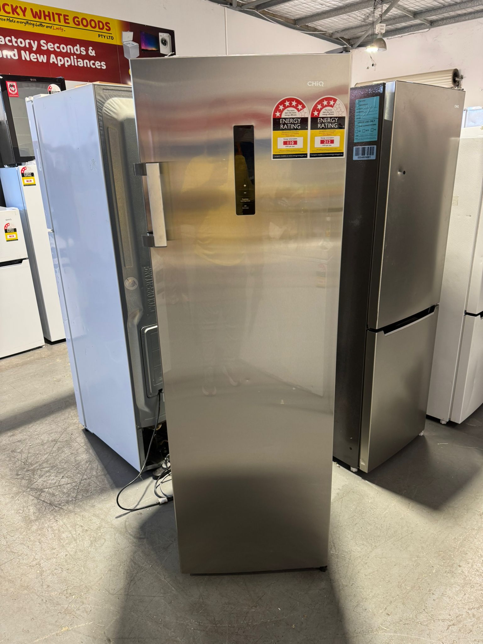 CHiQ 206L Upright Freezer – Refurbished | PERTH