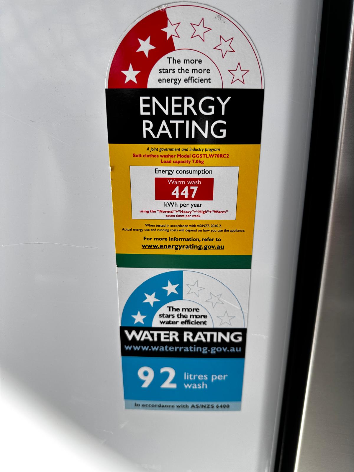 Hisense 205L Top Mount Fridge Freezer HRTF206S – Solt 7kg Top Load Washer GGSTLW7ORC2 – Factory Seconds – Combo | ADELAIDE