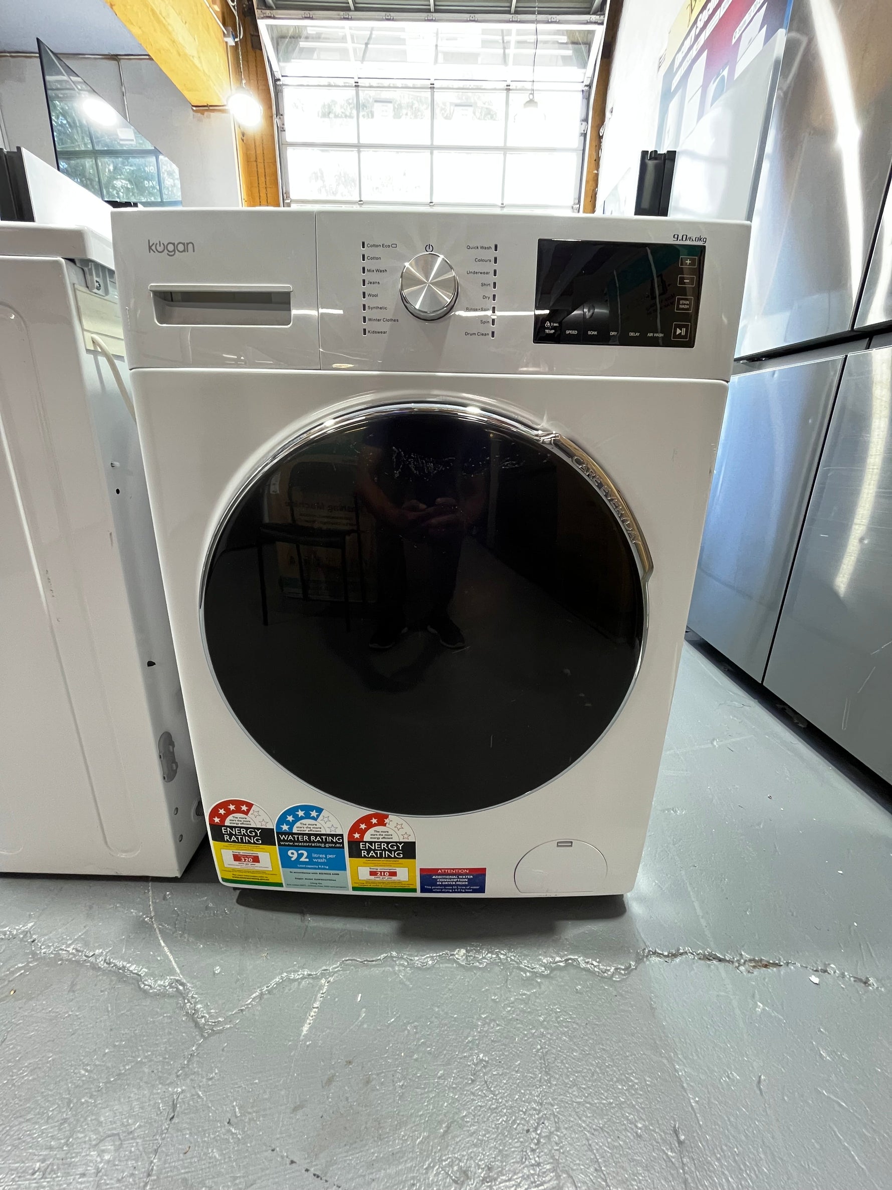 Factory second Kogan 9 kg washer dryer | ALEXANDRIA