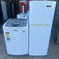 LG 205 litres Fridge Freezer & LG 7.5 kgs washer | BRISBANE