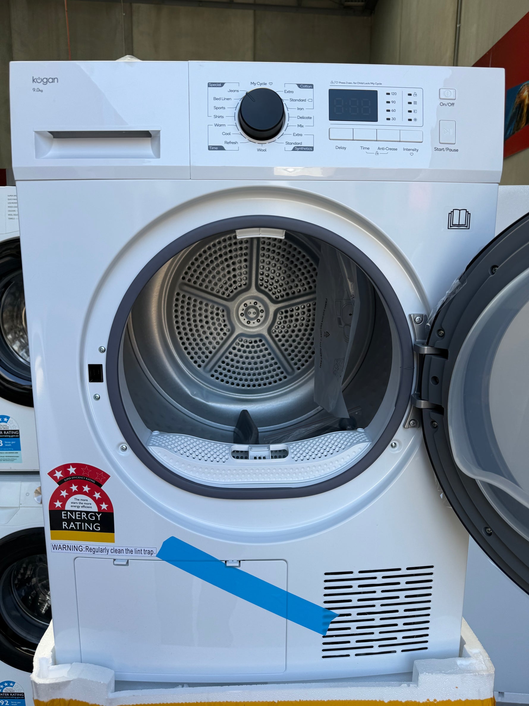 Kogan 9kg Heat Pump Dryer – Factory Seconds | AW6052501