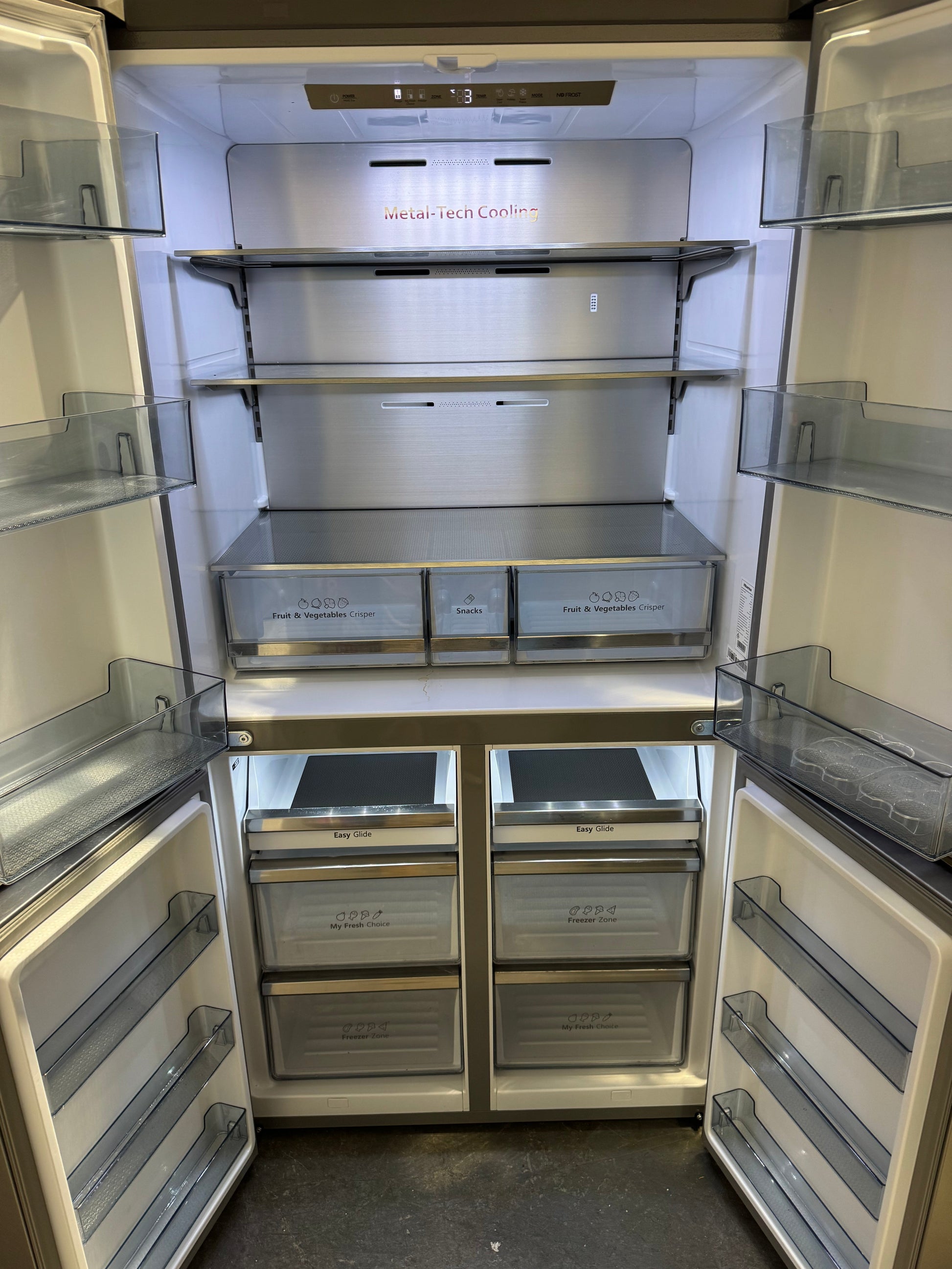 Refurbished Hisense 609 litres fridge freezer | PERTH