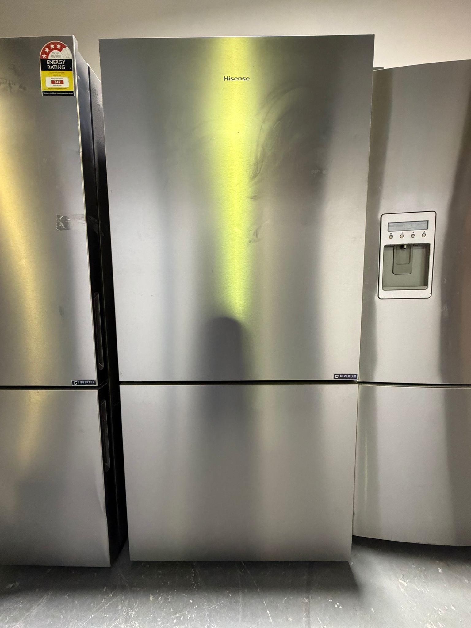 Like New Hisense 503L Bottom Mount Fridge Freezer – HRBM503S | BRISBANE