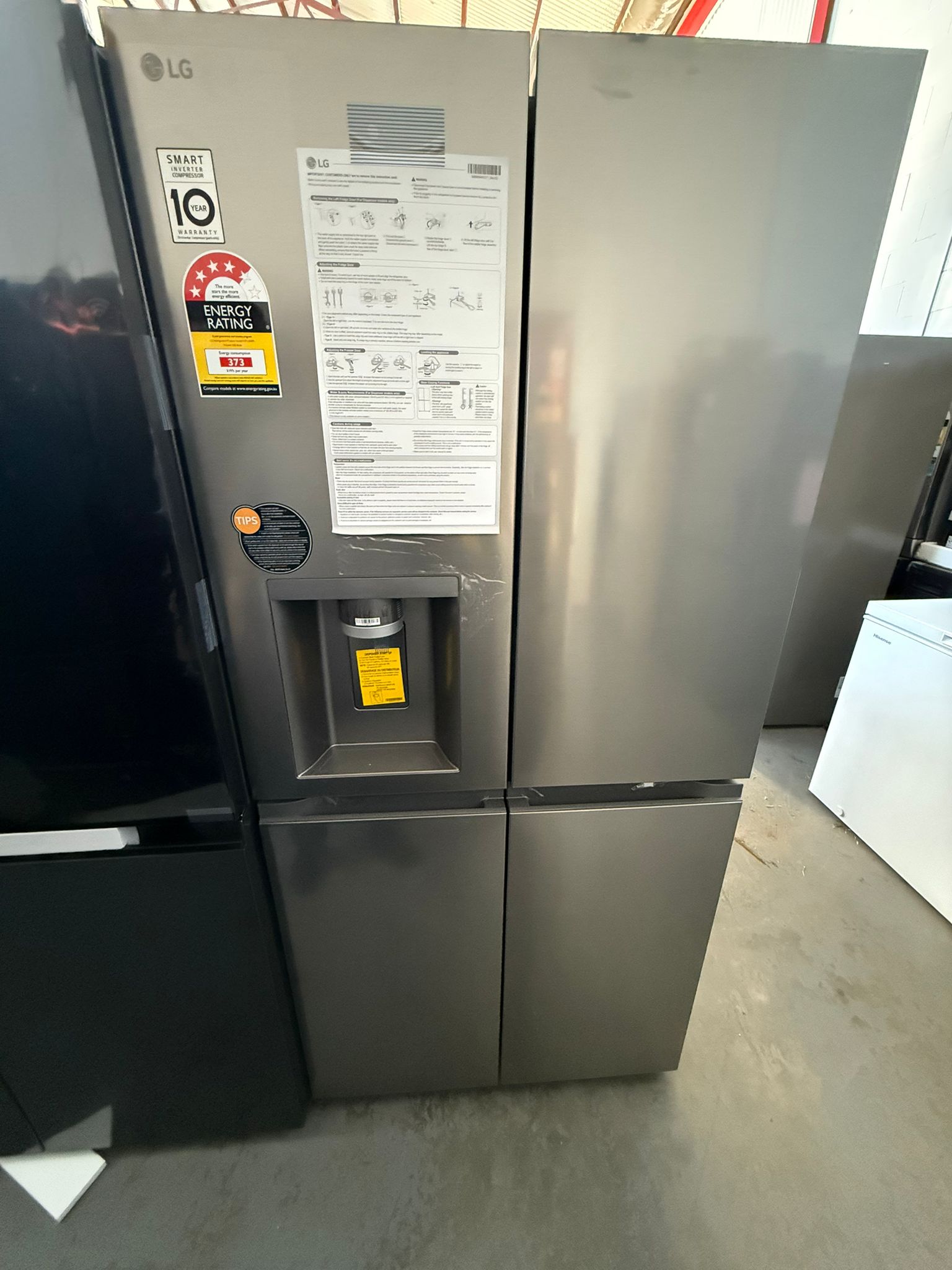 Factory Second LG 506 L French Door Refrigerator (GF-LN500PL) | ADELAIDE