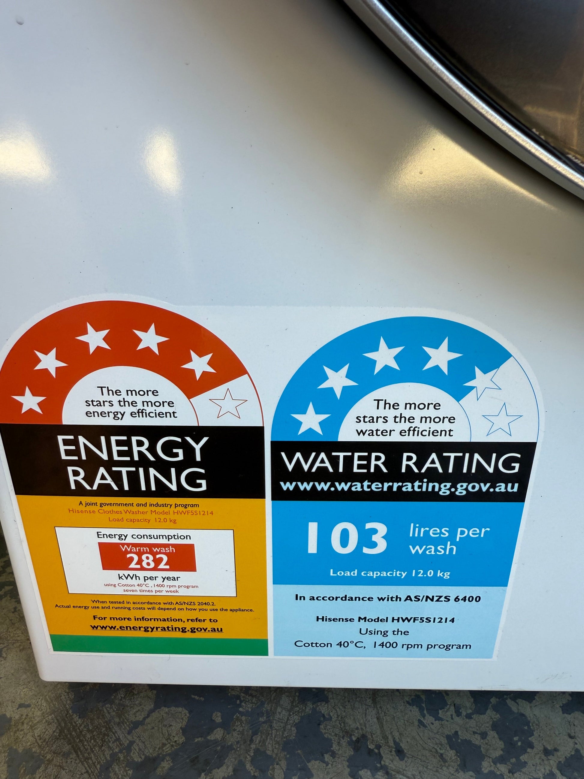 Hisense 325L Top Mount Fridge – Hisense 12kg Front Load Washer – Factory Seconds | Lucky white goods