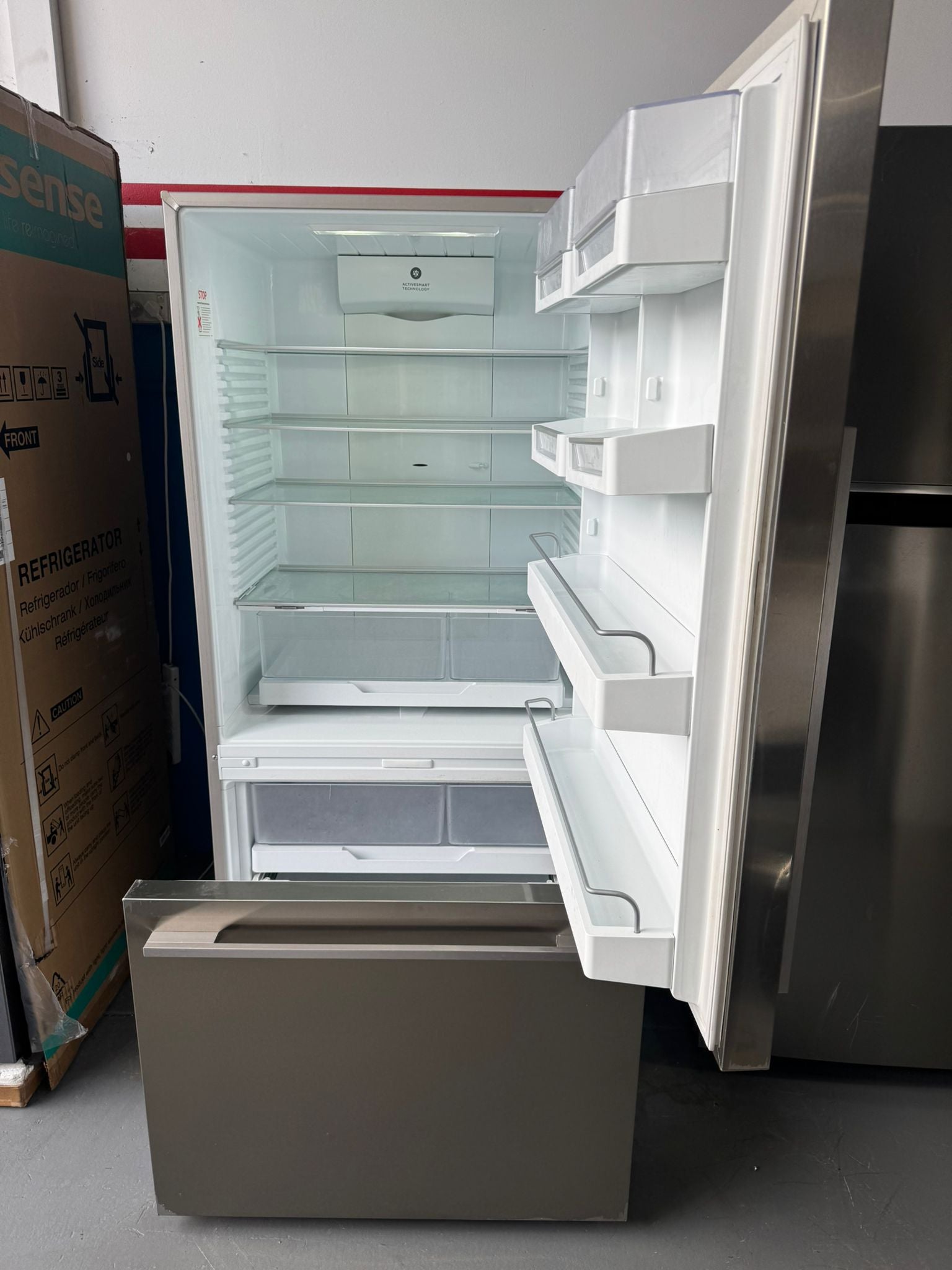 Fisher & Paykel 519L Bottom Mount Fridge Freezer – Refurbished | PERTH