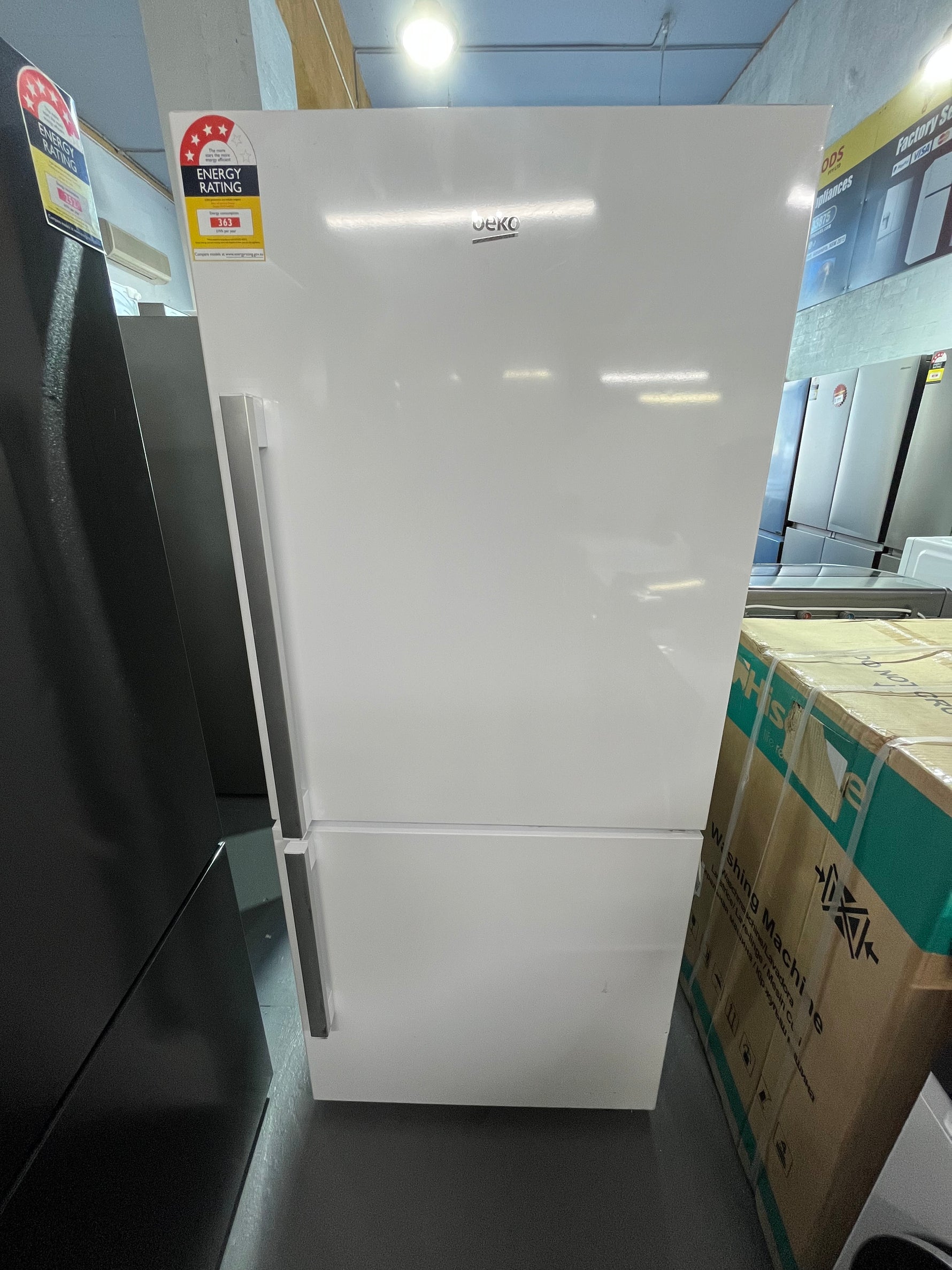 Beko 505 ltr bottom mount fridge freezer
