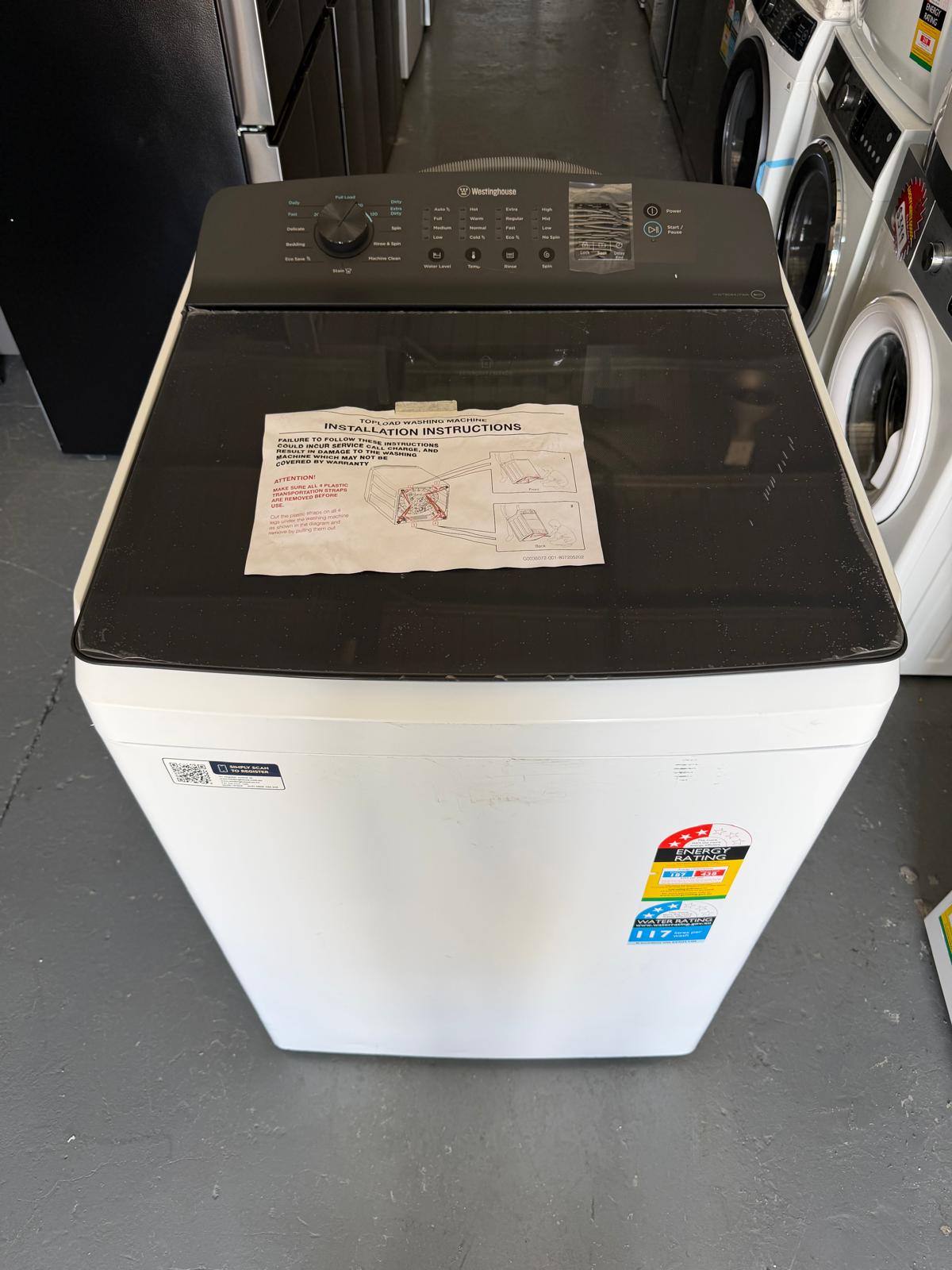 Westinghouse Top Load Clothes Washer WWT8084J7WA 8kg – Refurbished