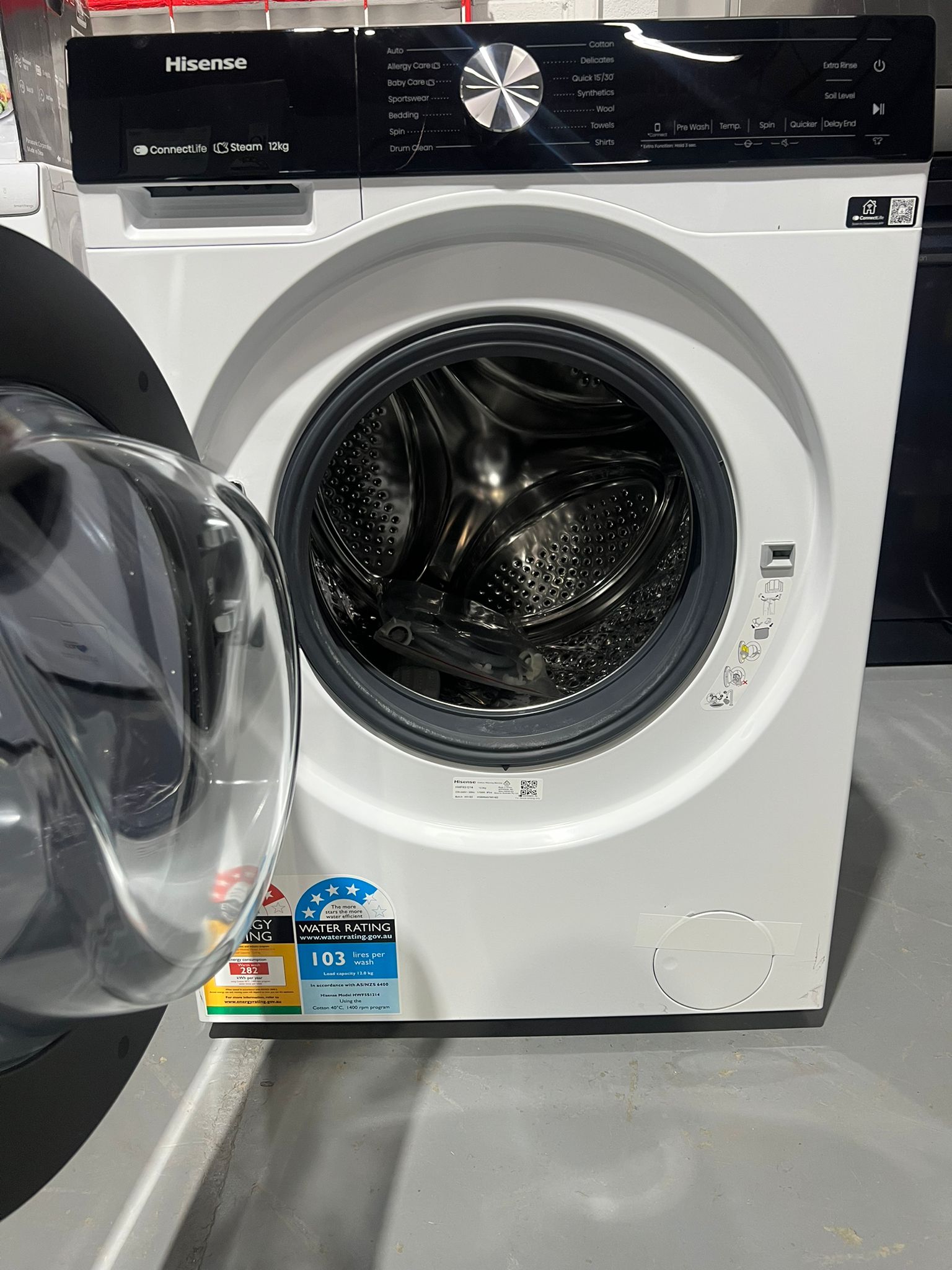 Factory Seconds Hisense 12 kg Washing Machine – HWF5S1214