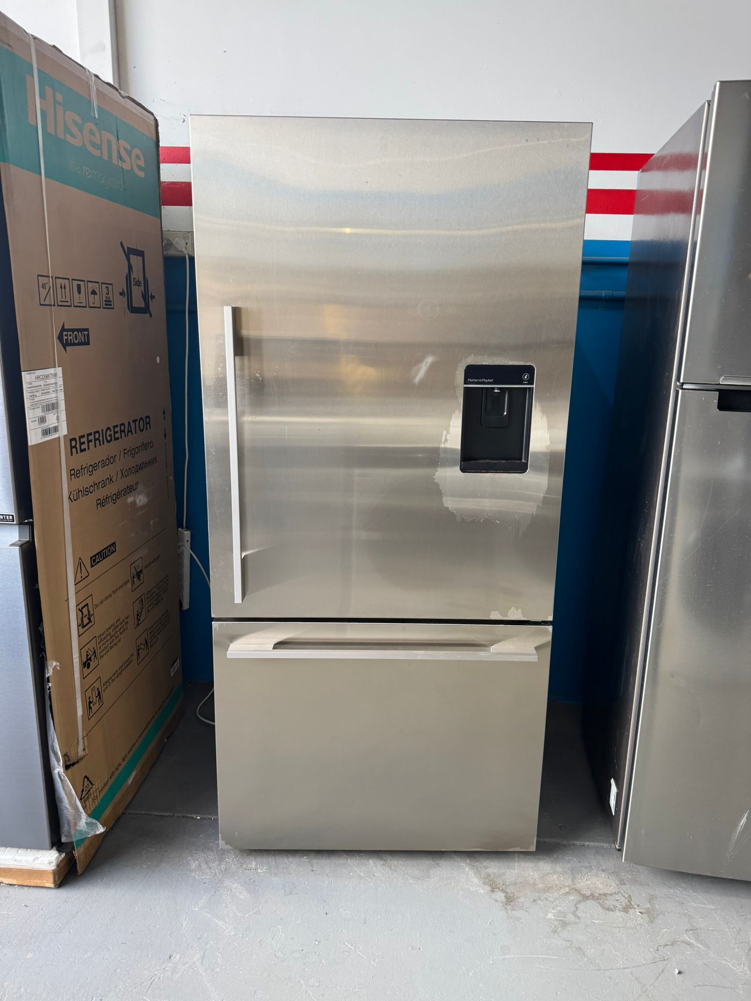 Fisher & Paykel 519L Bottom Mount Fridge Freezer – Refurbished | PERTH