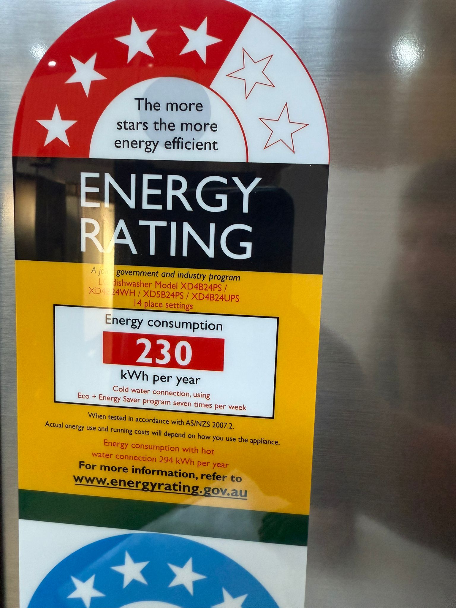 Factory Second LG Platinum Steel True Steam Dishwasher | ADELAIDE