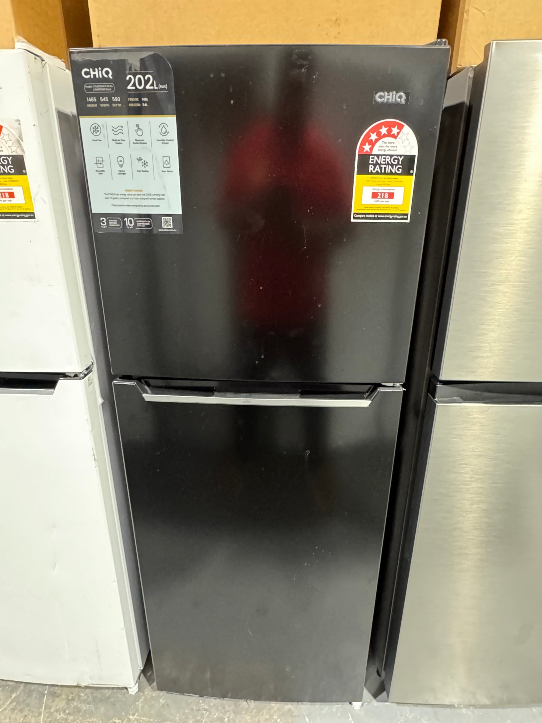Refurbished Chiq 202 litres fridge freezer | PERTH