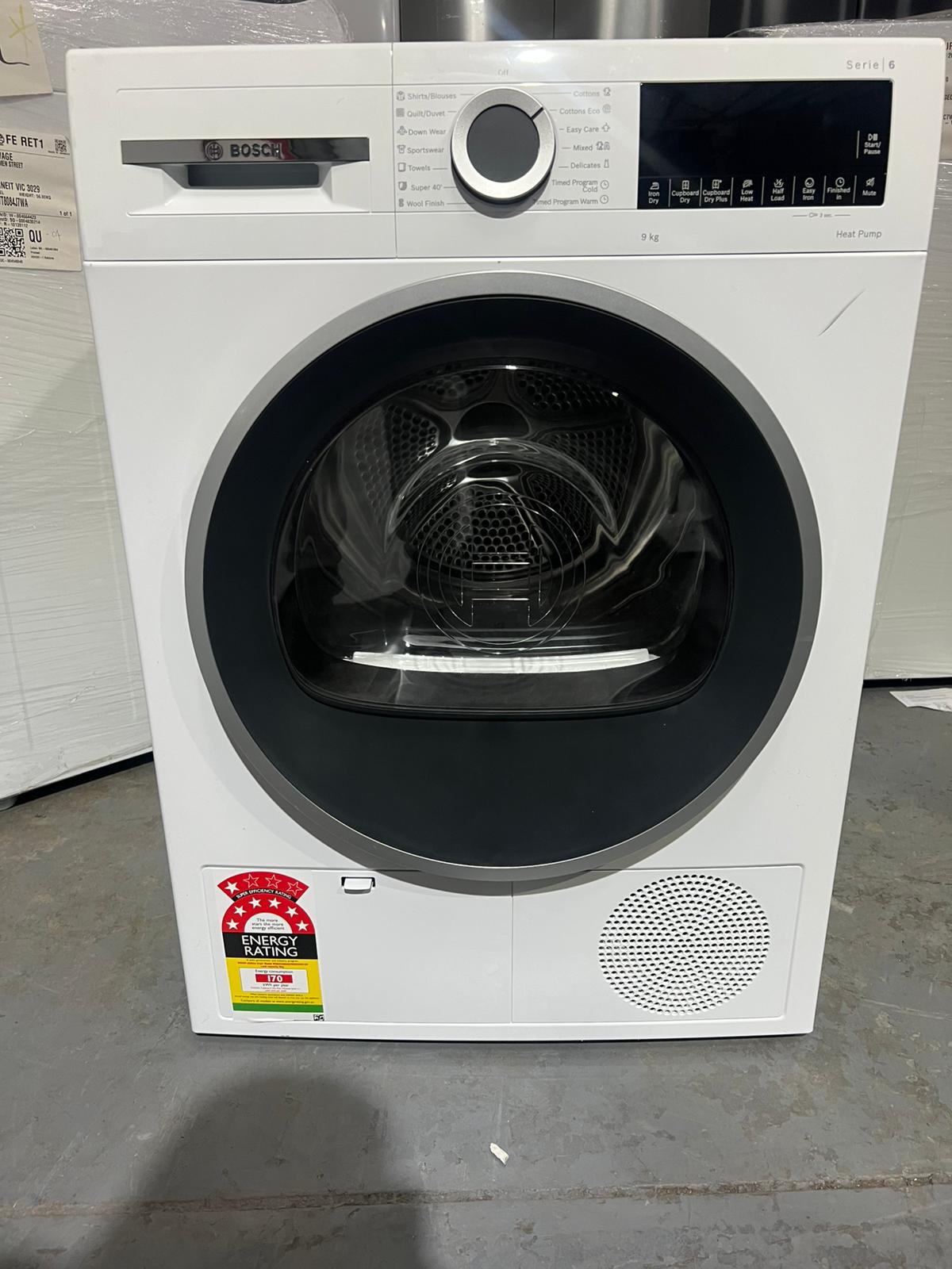 Factory Seconds Bosch 9 kg Dryer – WQG24201AU