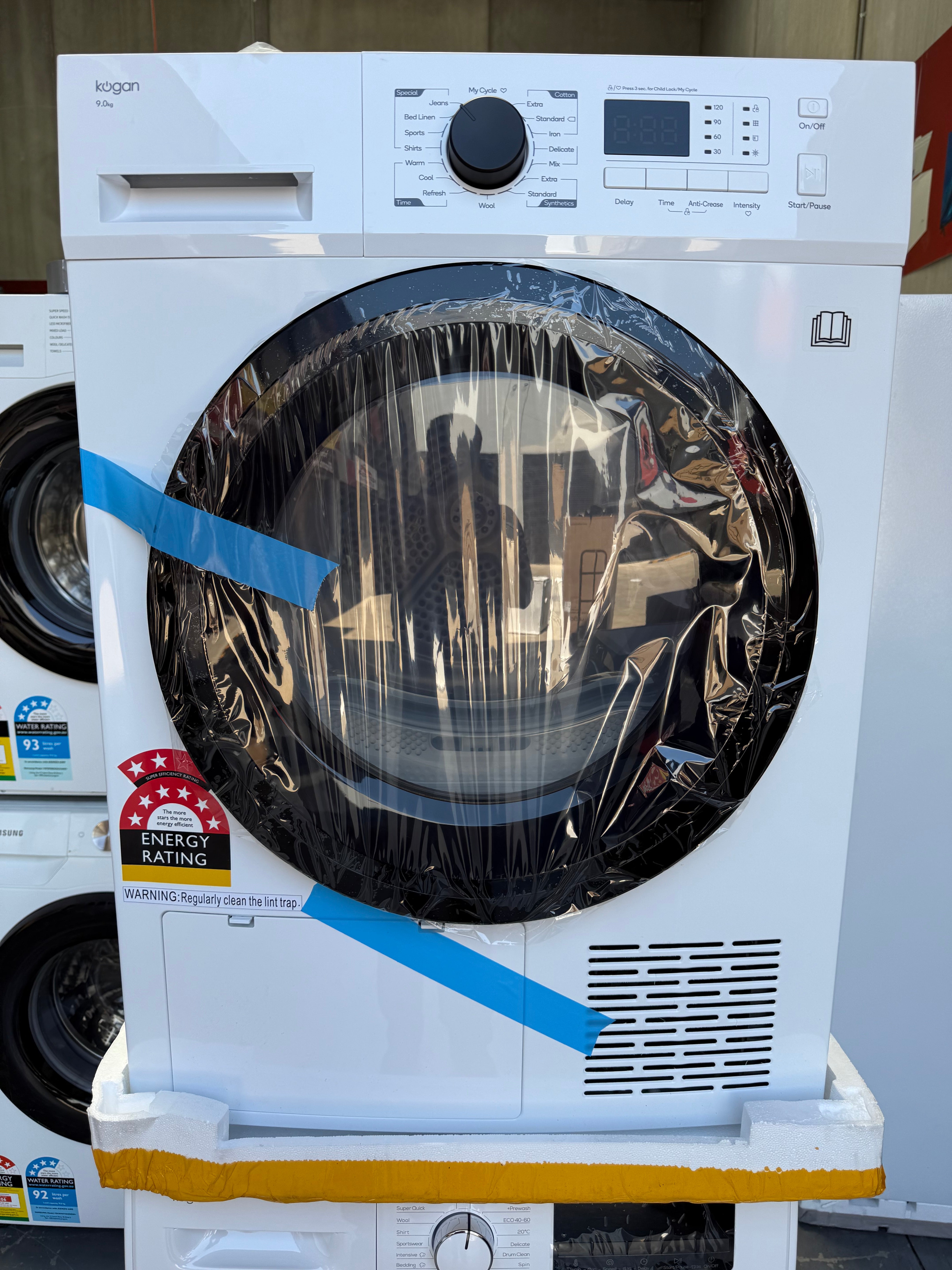 Kogan 9kg Heat Pump Dryer – Factory Seconds | AW6052501