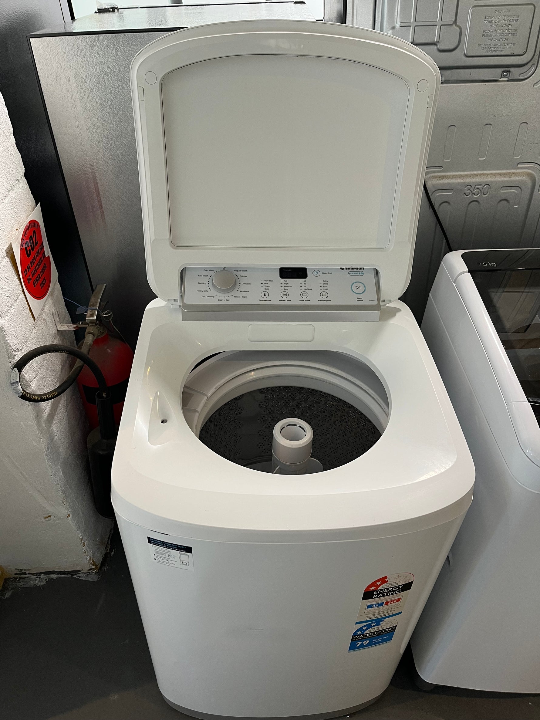 Simpson 5.5 kg top loader washer