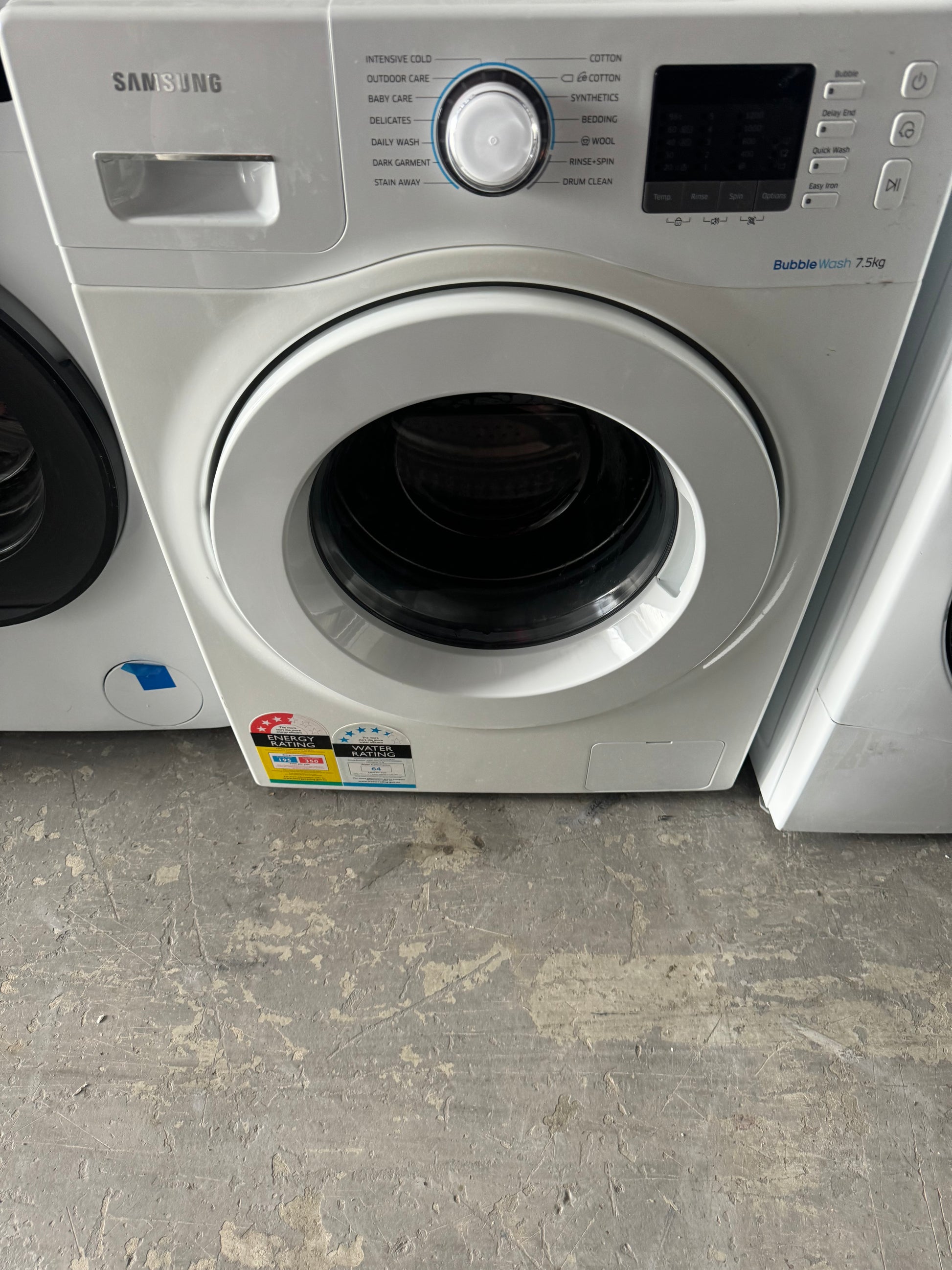 Refurbished Samsung 7.5 Kgs Washing Machine | Lucky white goods